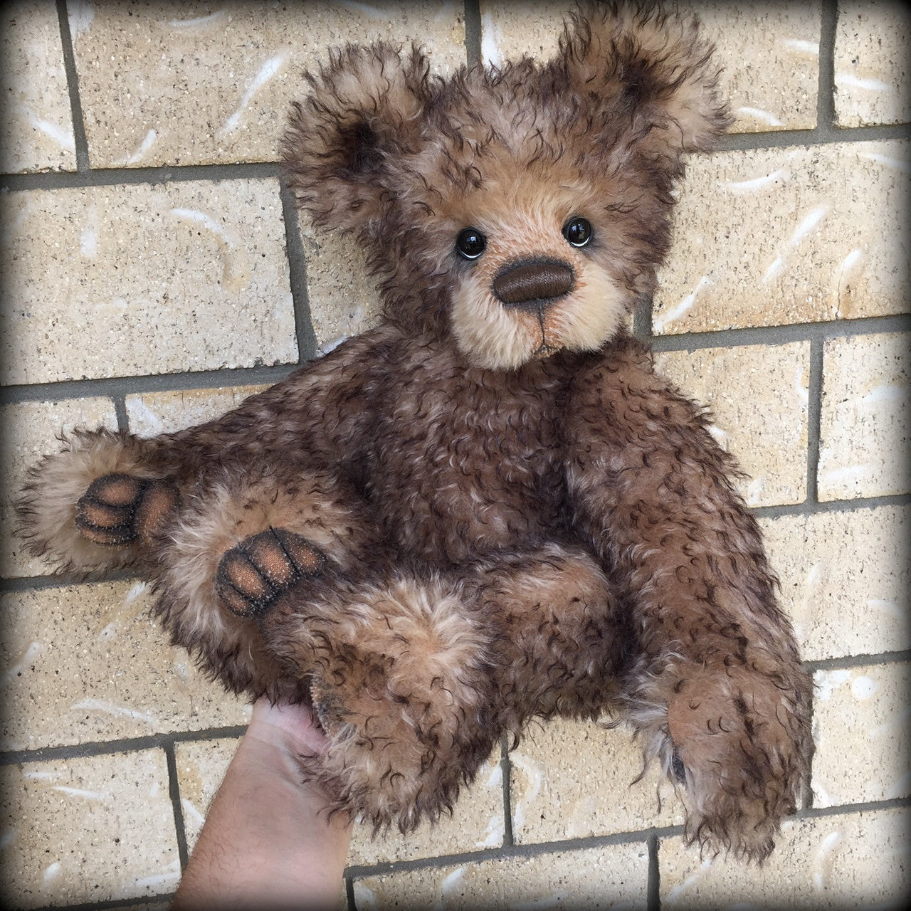 You choose the name and gender - 22in MOHAIR Artist toddler style Bear by Emmas Bears - OOAK