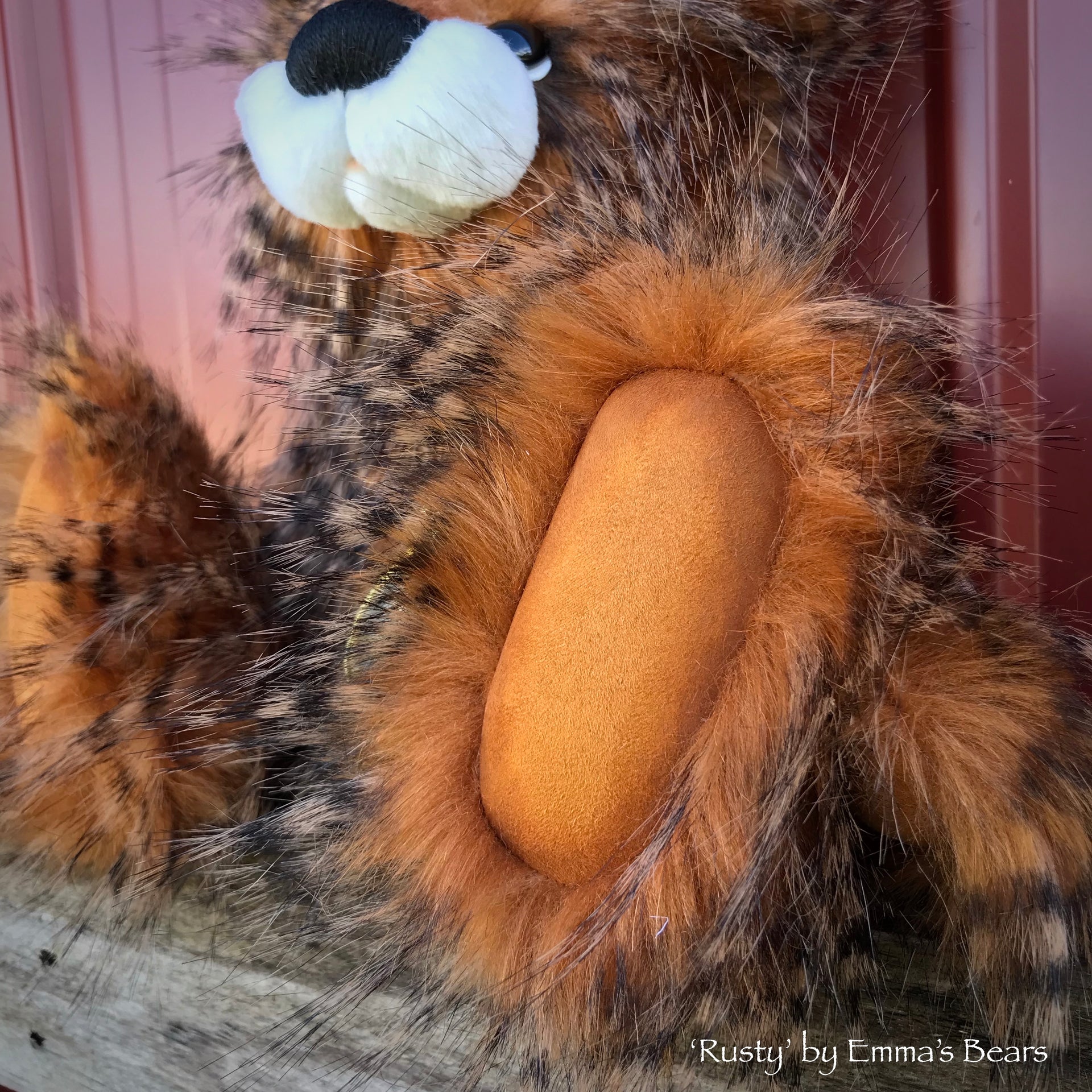 Rusty - 16" faux fur Artist Bear by Emma's Bears - OOAK