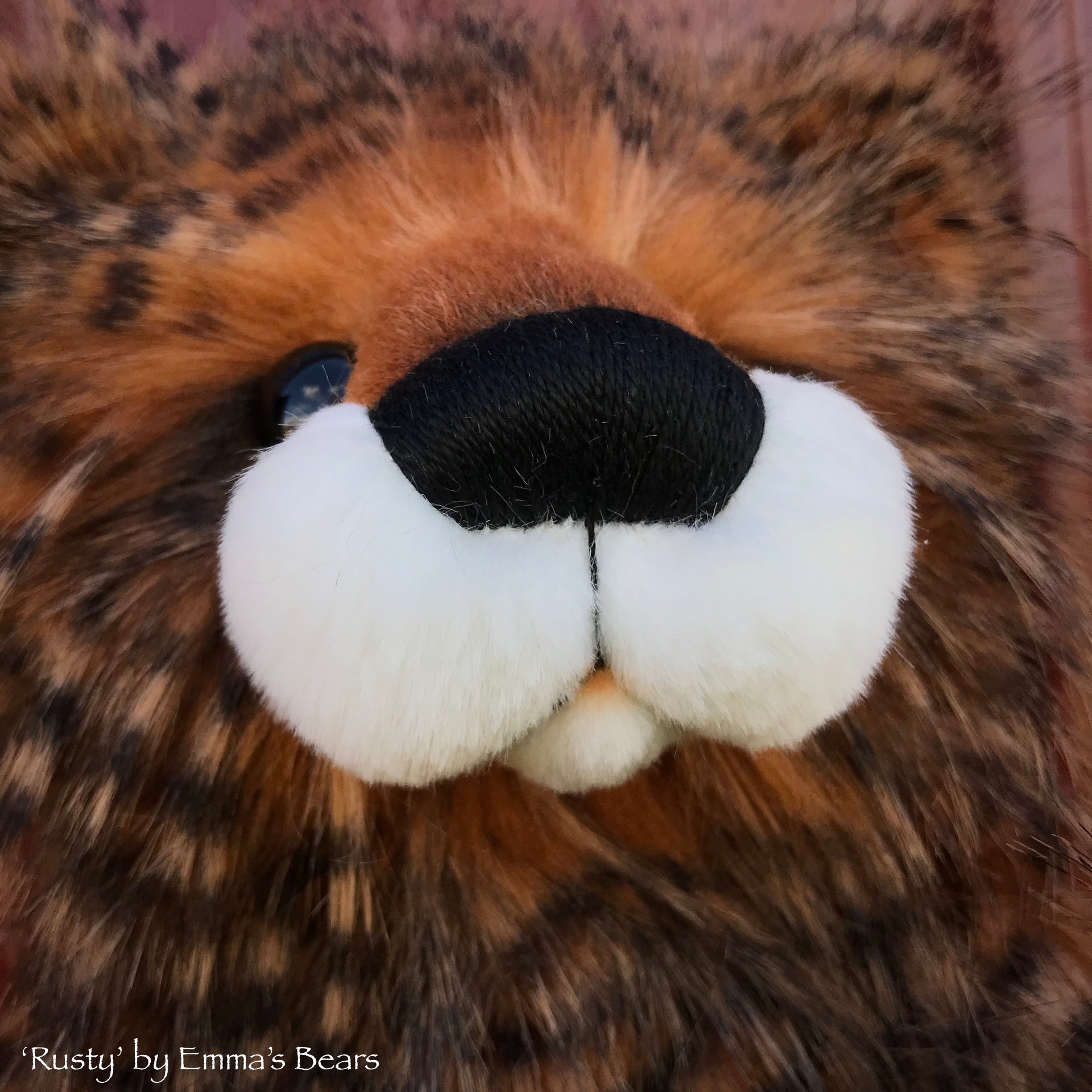 Rusty - 16" faux fur Artist Bear by Emma's Bears - OOAK