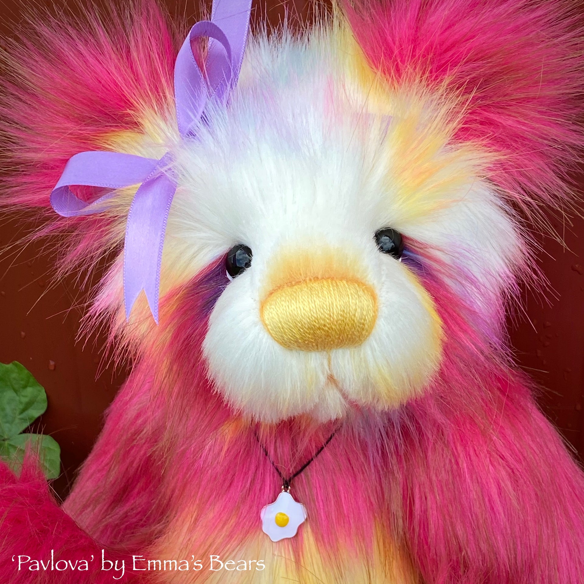 Pavlova - 16" faux fur Artist Bear by Emma's Bears - OOAK