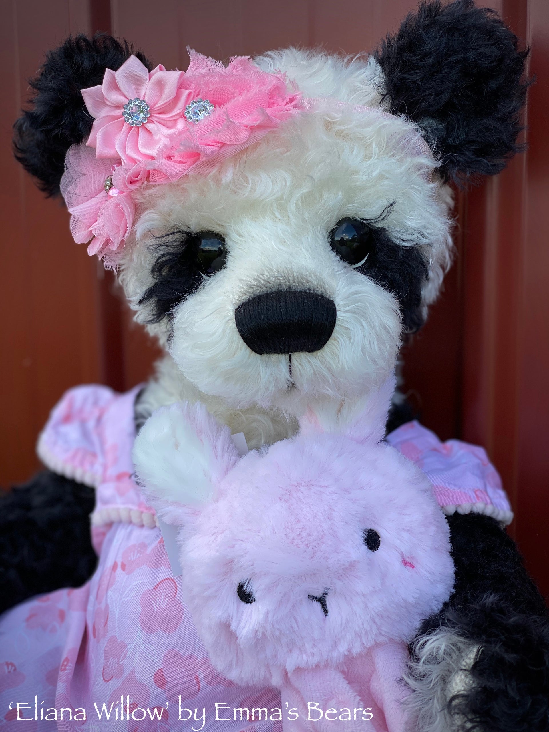 Eliana Willow - 18" Baby Artist Bear by Emma's Bears - OOAK