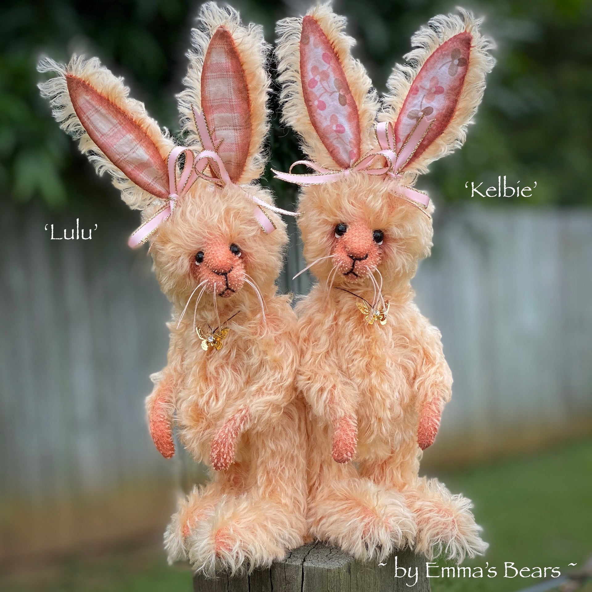 Kelbie - 8"  Mohair Artist Bunny by Emma's Bears - OOAK