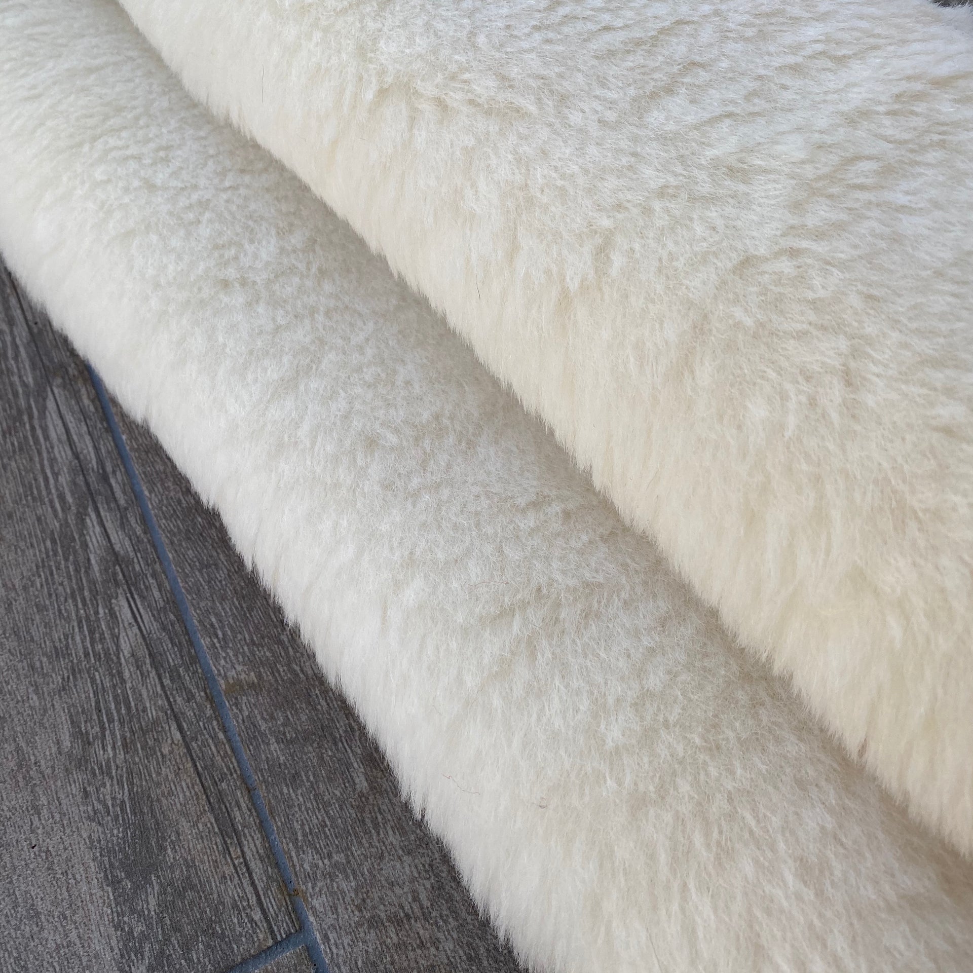 Alpaca - Long pile - IVORY