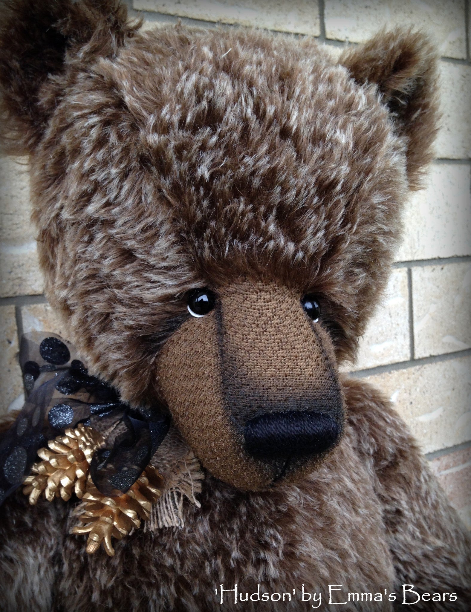 Hudson - 31in MOHAIR Artist Bear by Emmas Bears - OOAK