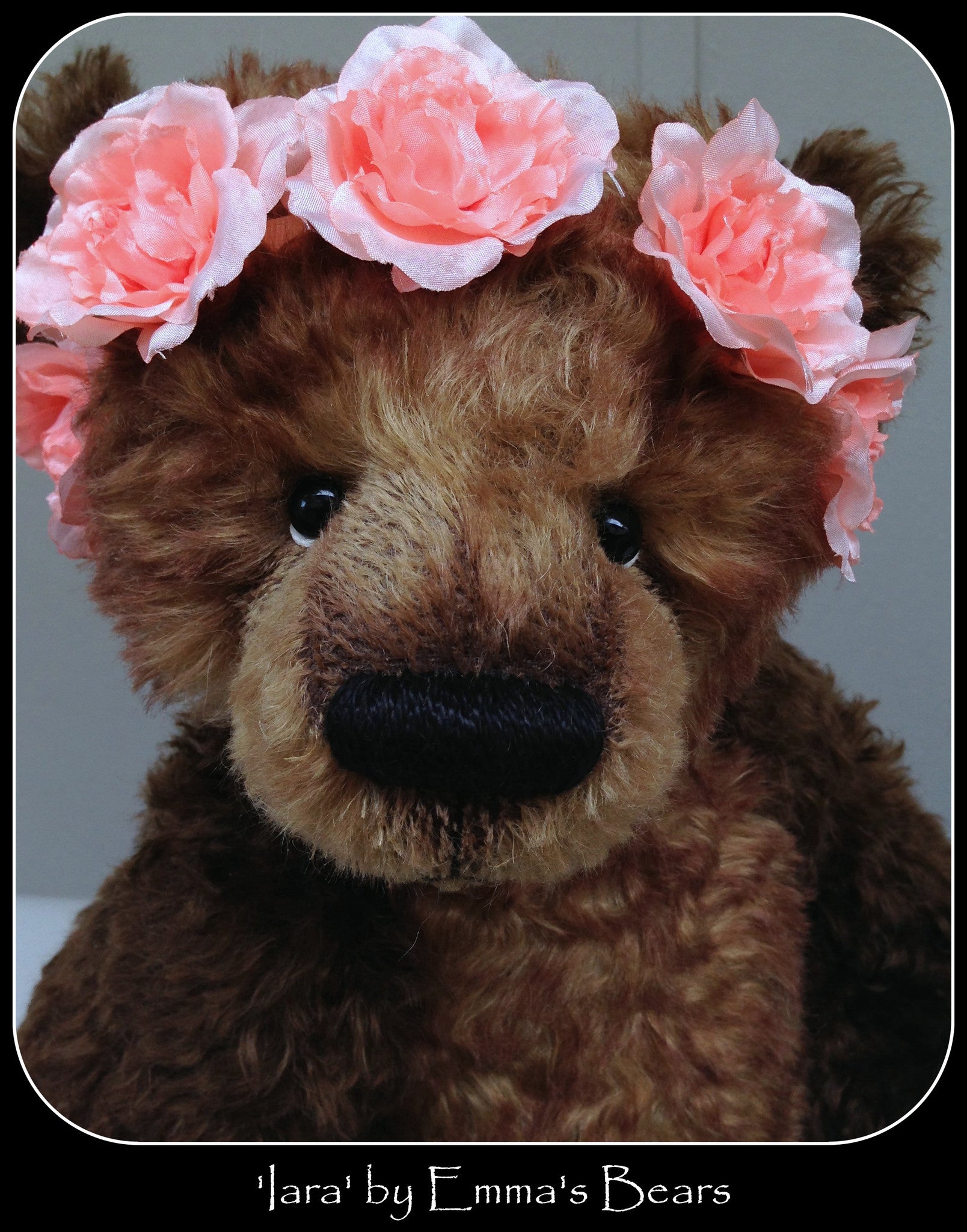 Iara - 18IN large kid mohair bear by Emmas Bears - OOAK