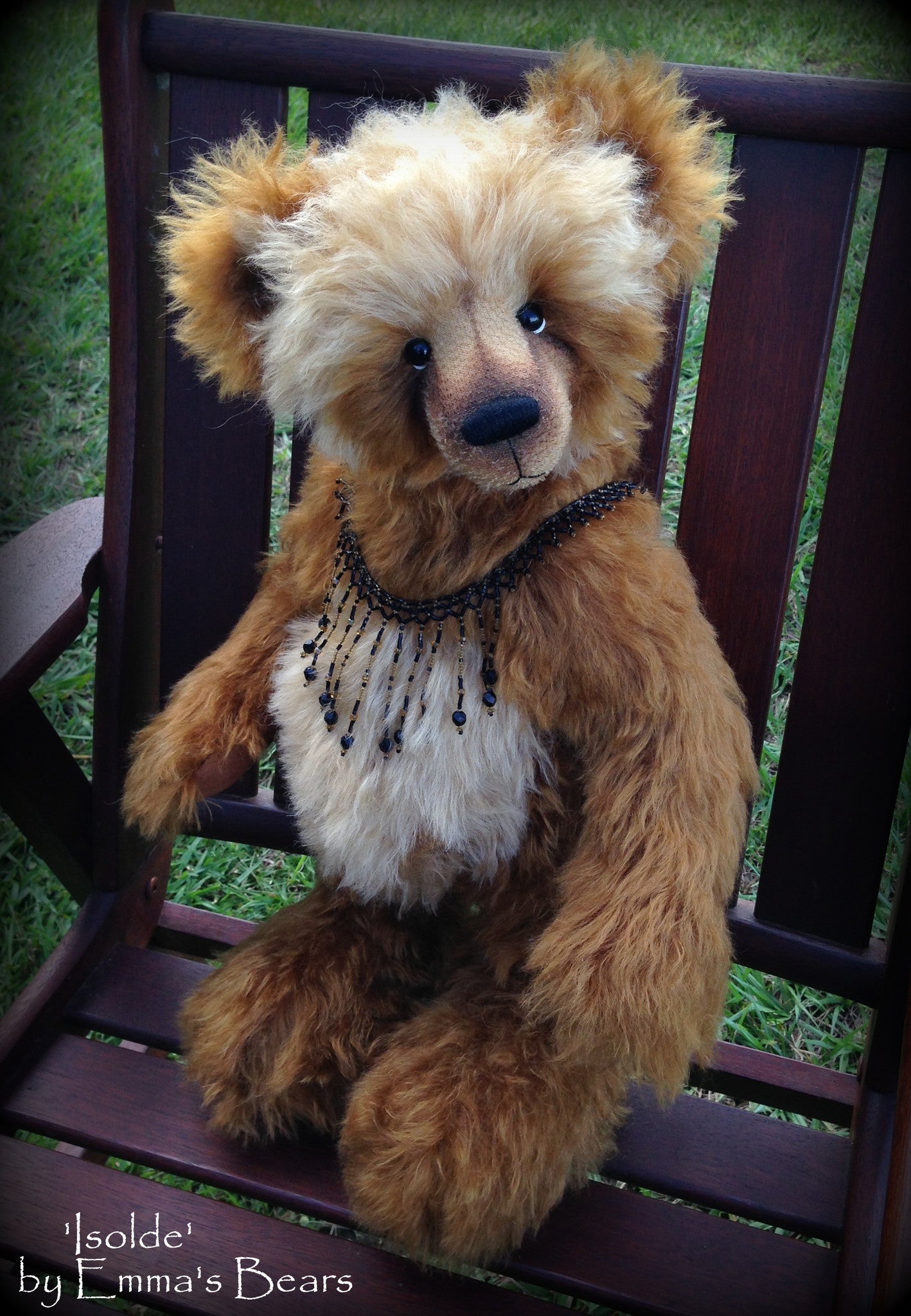 Isolde - 21IN mohair bear by Emmas Bears - OOAK