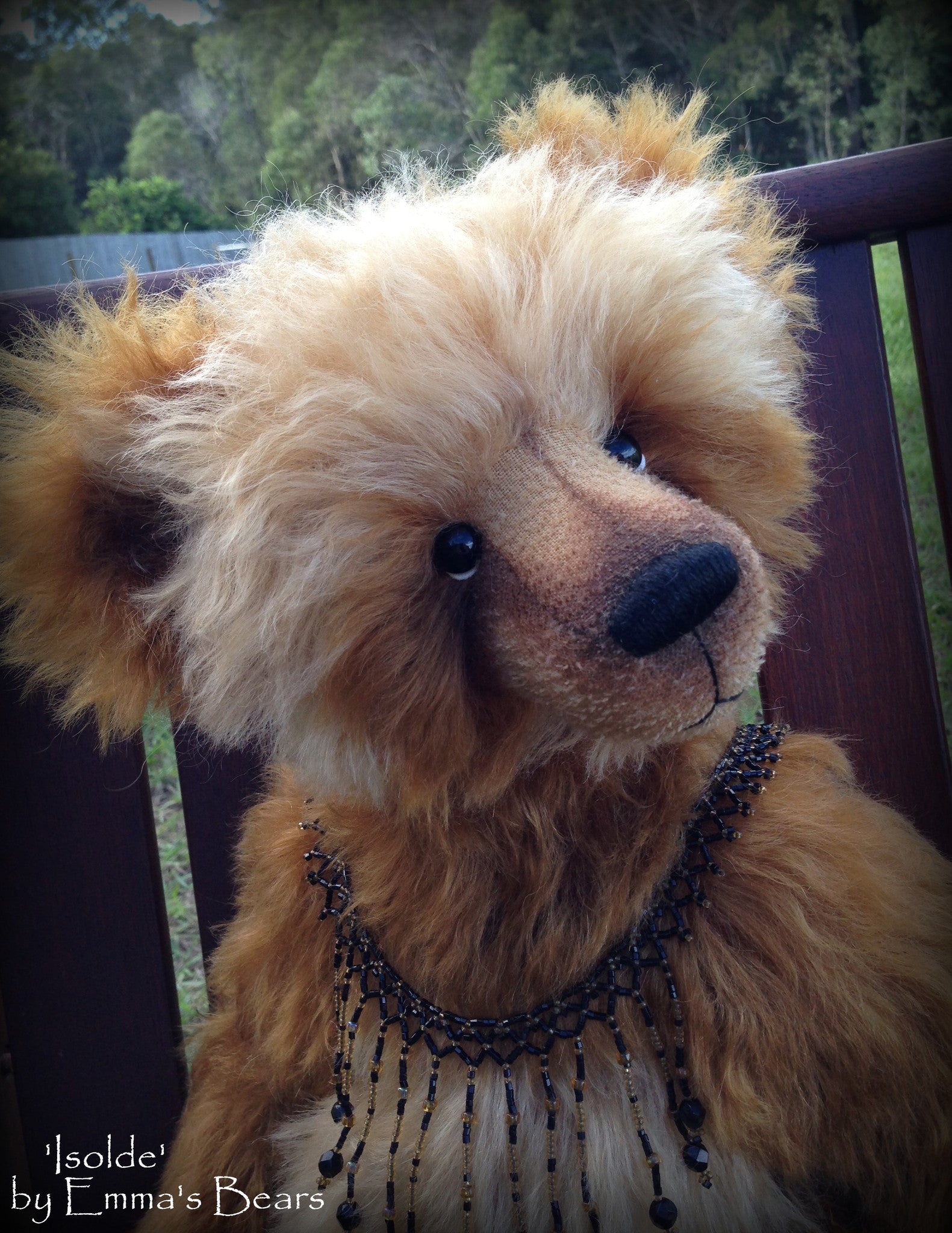 Isolde - 21IN mohair bear by Emmas Bears - OOAK