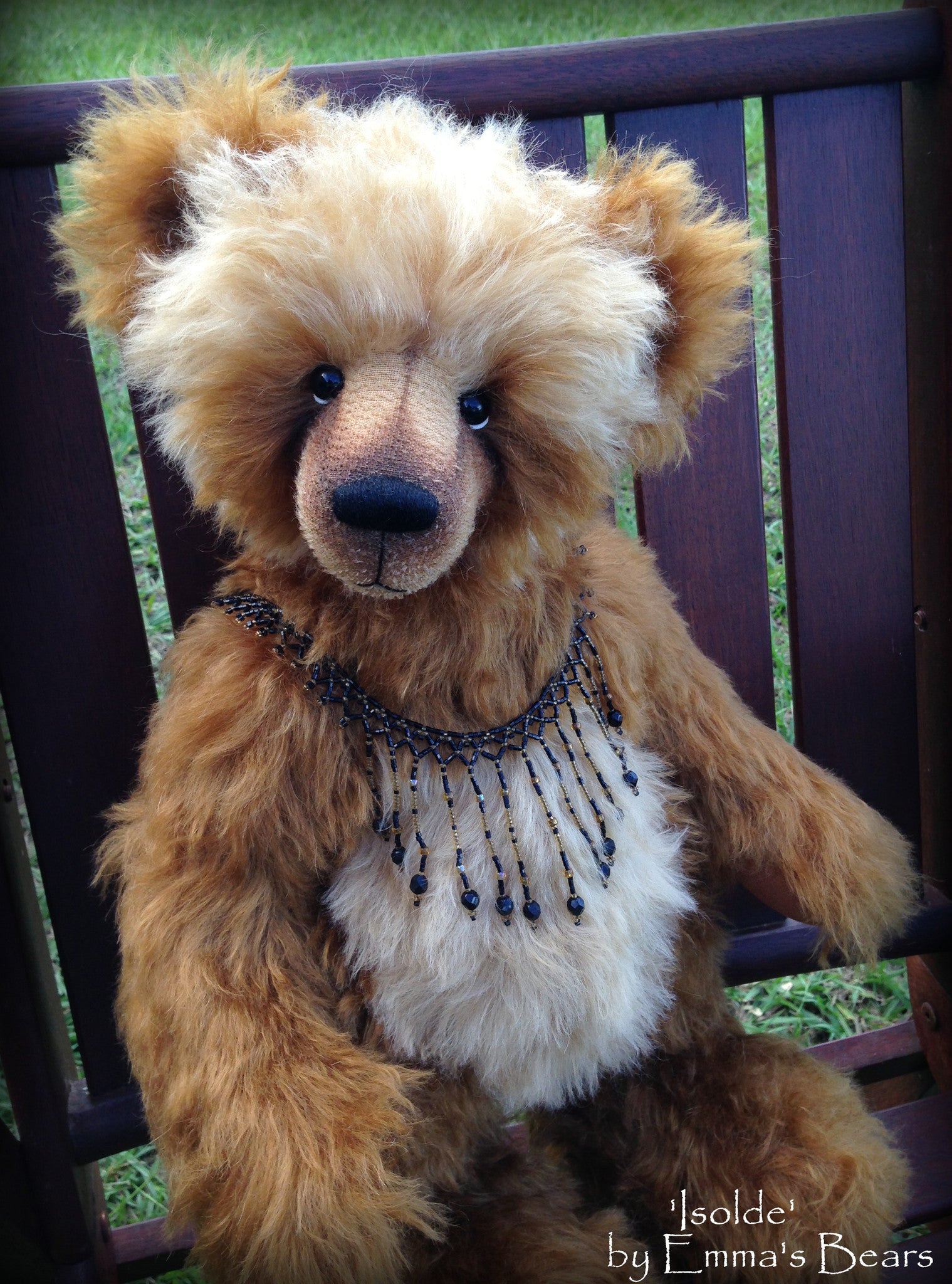 Isolde - 21IN mohair bear by Emmas Bears - OOAK