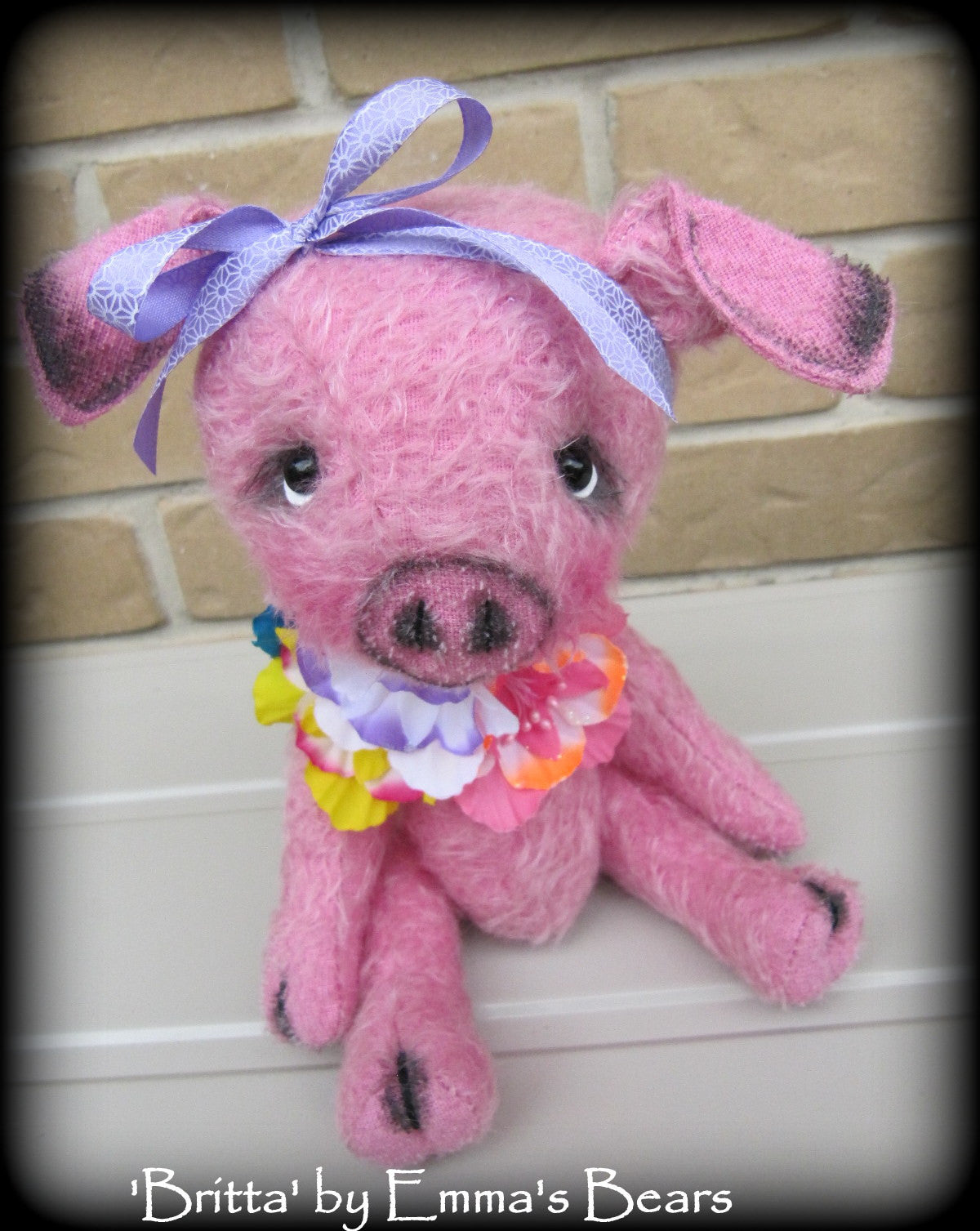 Digital PATTERN - 9" Rhubarb Pig