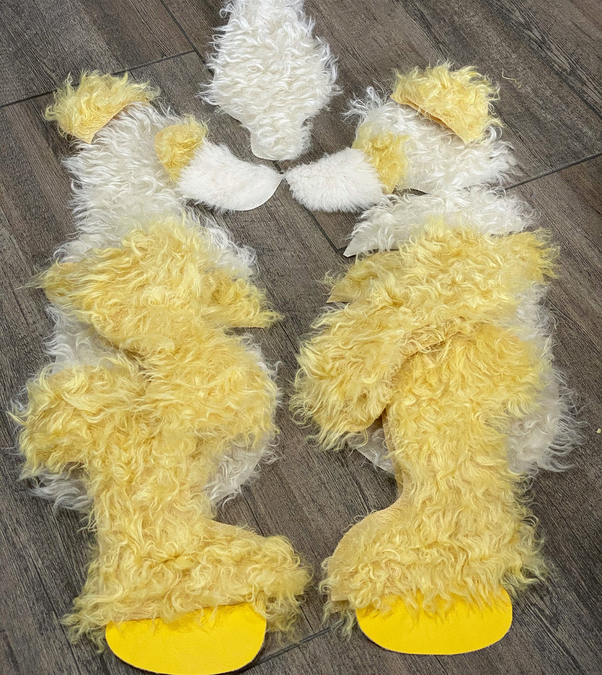 KIT - 17" Delilah Ducky Mohair Bear