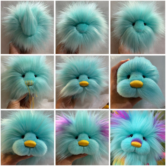 KITS - 12" Twilight Whisper faux fur bear