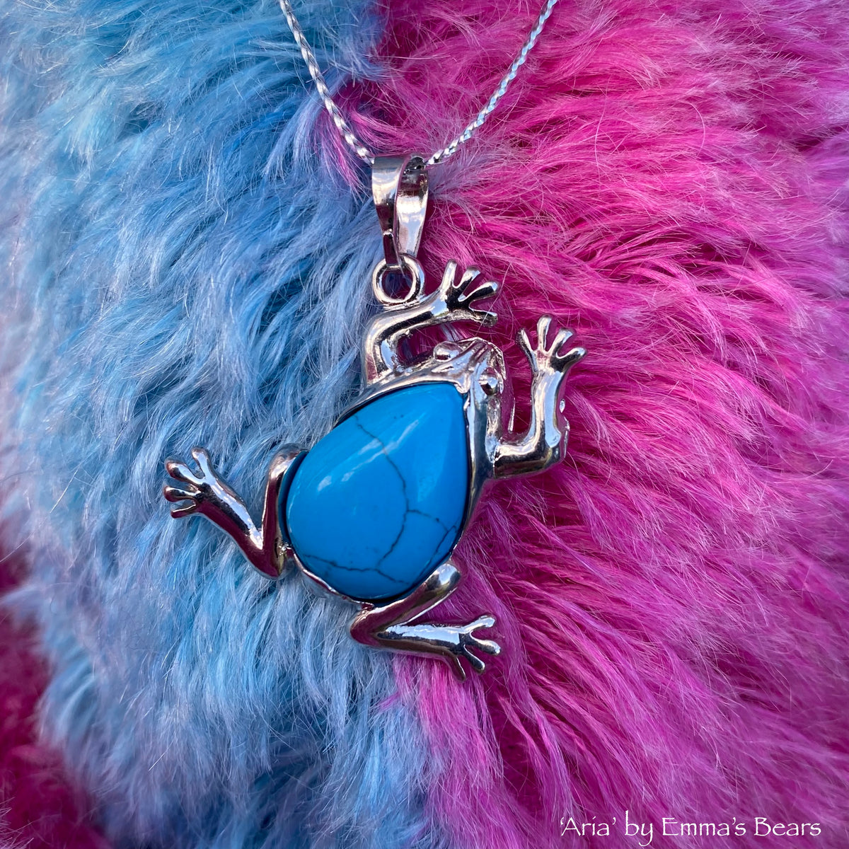 Aria - 13" Hand-dyed string mohair artist bear by Emma's Bears - OOAK ...