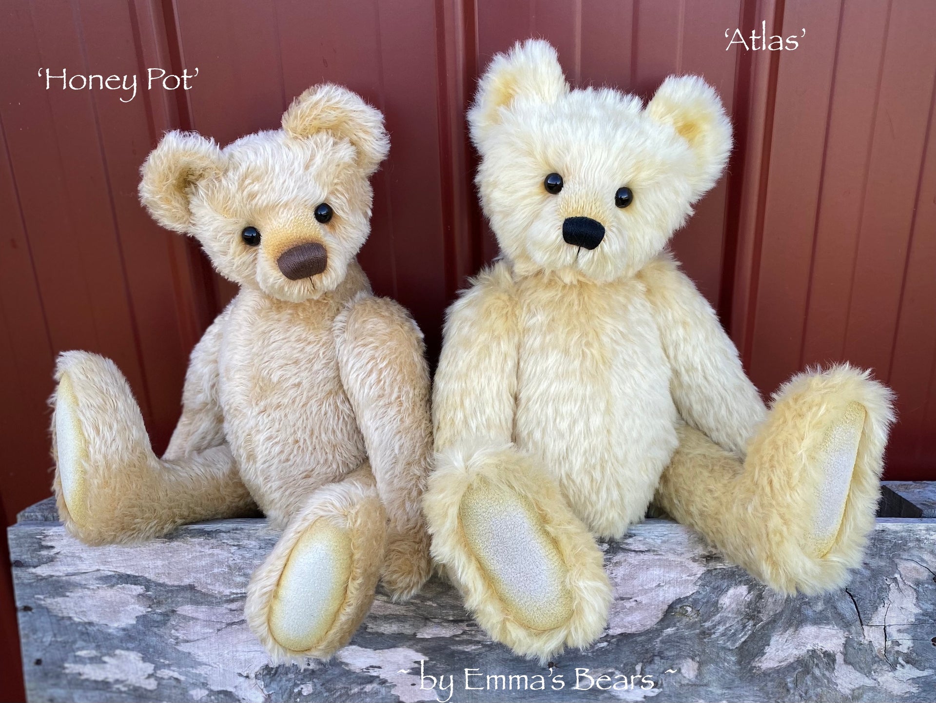 Atlas - 17" mohair artist bear by Emma's Bears  - OOAK