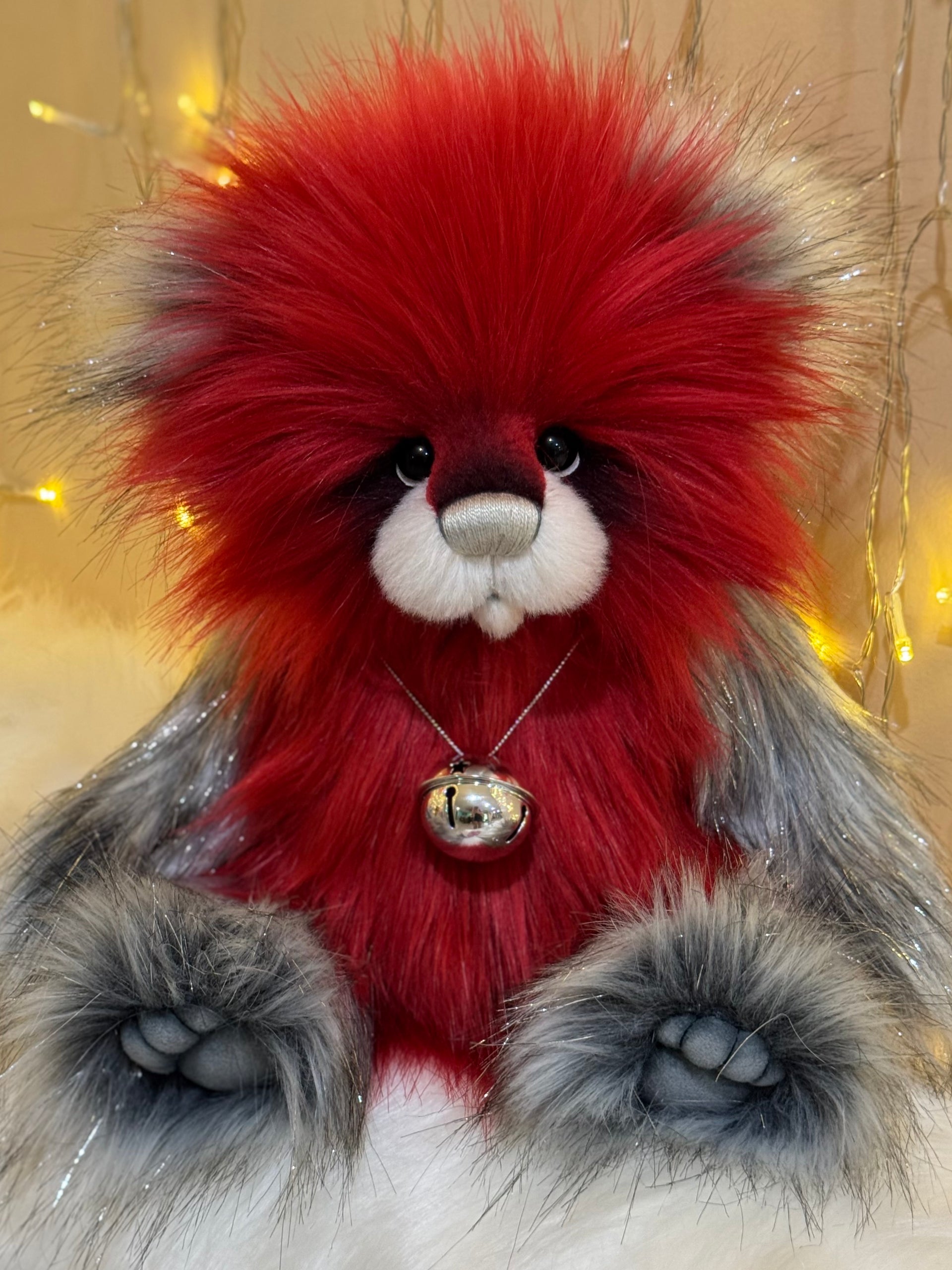 Jingle Joy - 15" Christmas 2025 Artist Bear by Emma's Bears - OOAK
