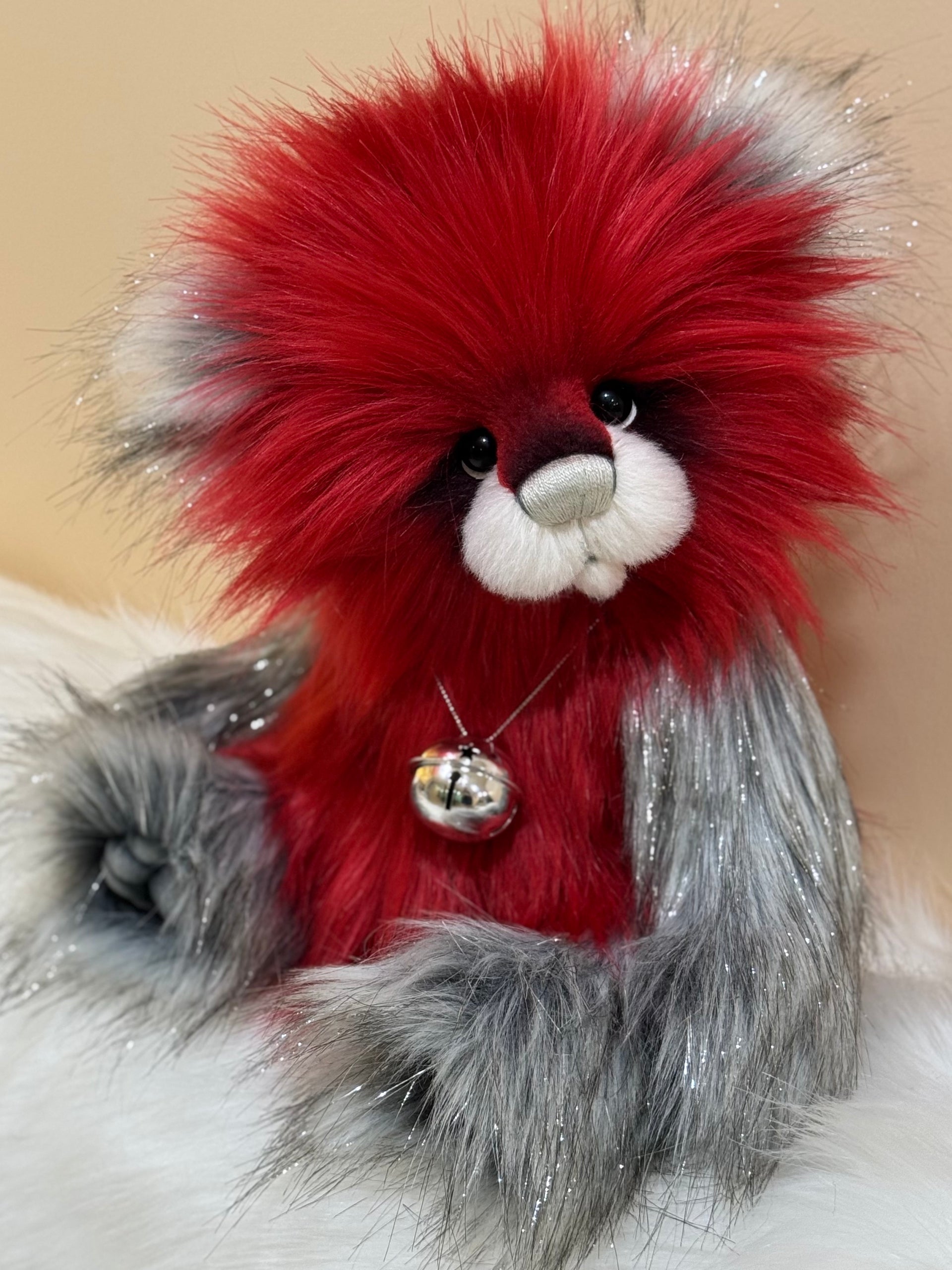 Jingle Joy - 15" Christmas 2025 Artist Bear by Emma's Bears - OOAK