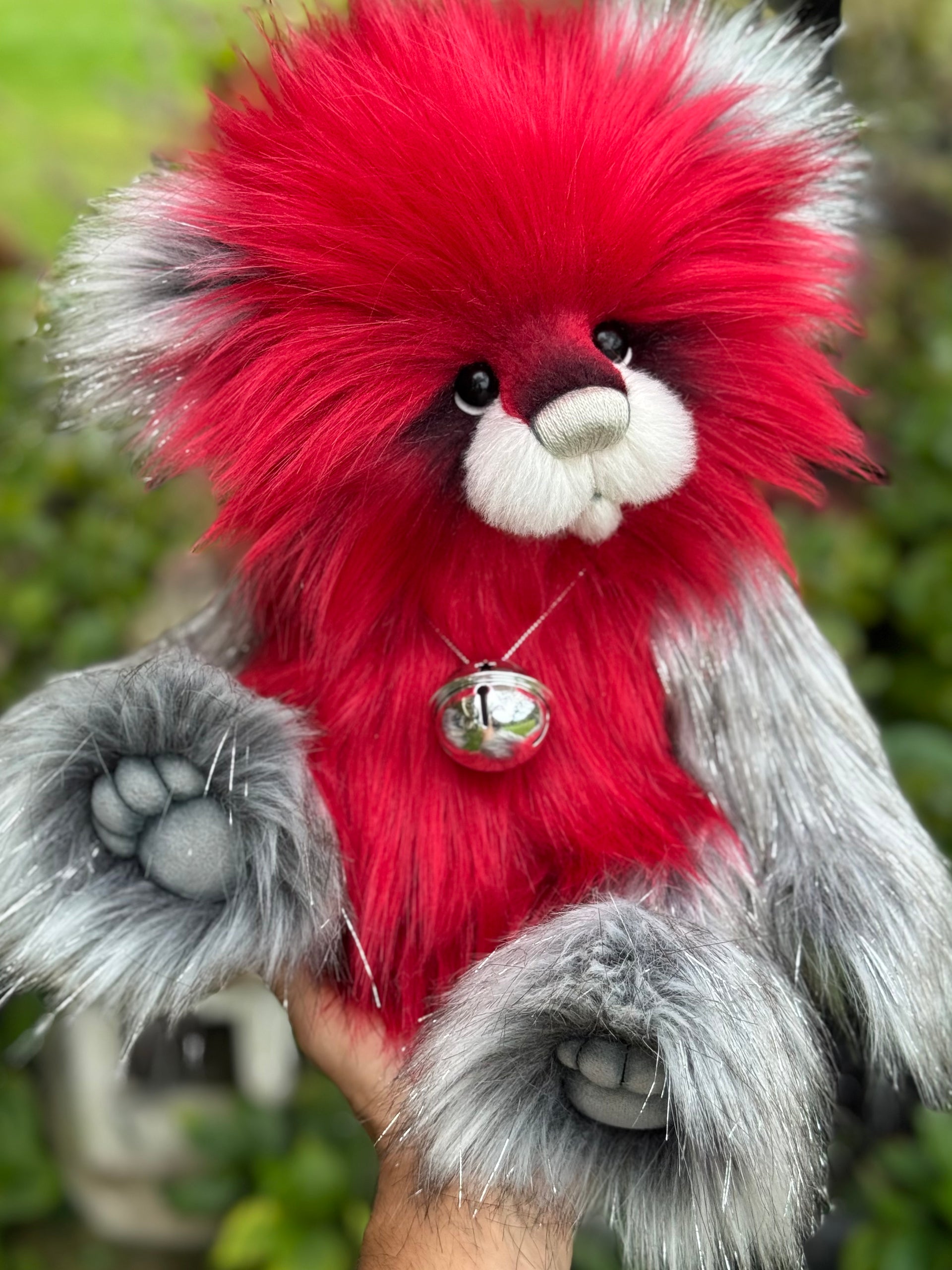 Jingle Joy - 15" Christmas 2025 Artist Bear by Emma's Bears - OOAK