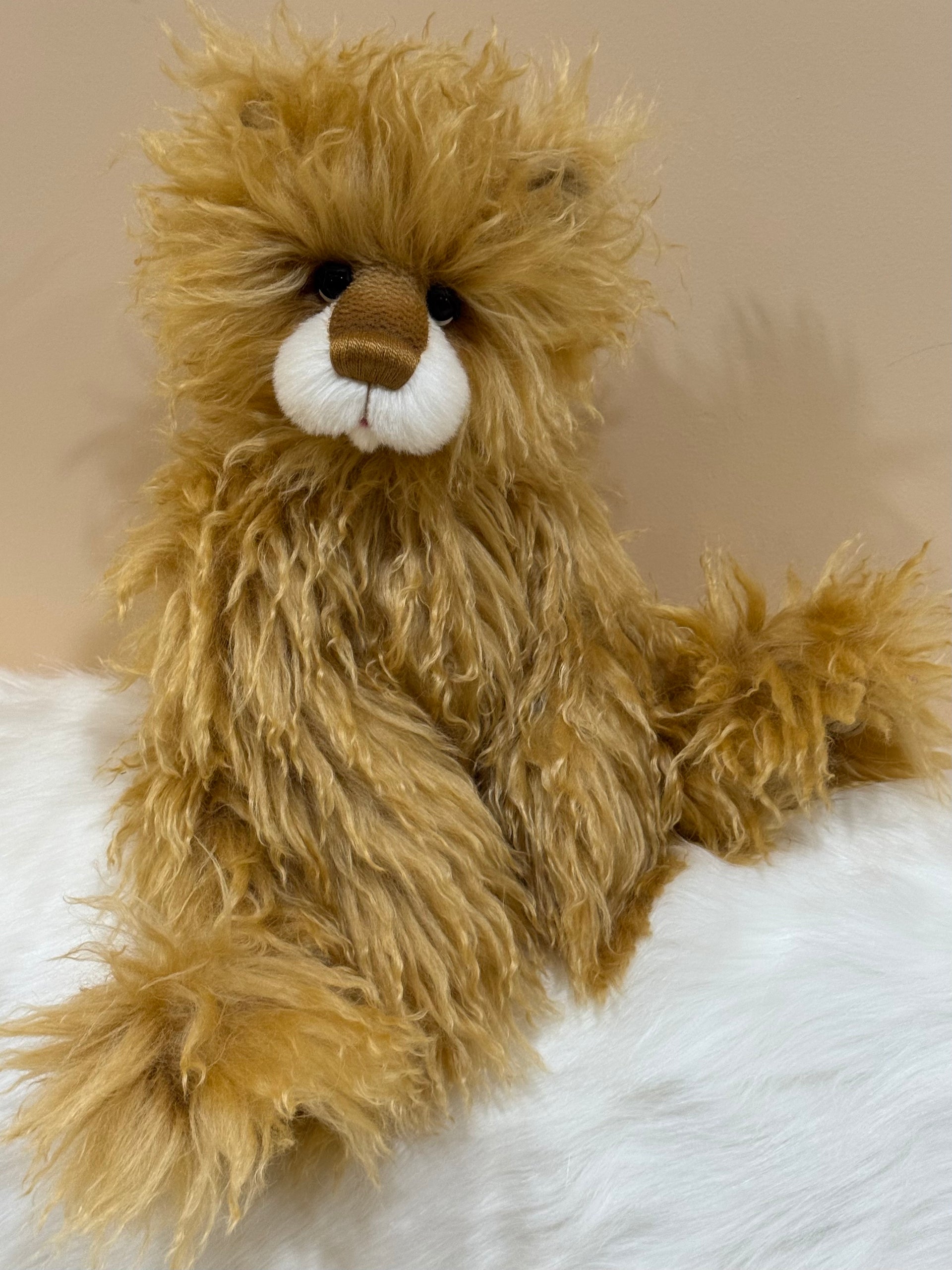 Frankincense Flurry - 22" Christmas 2025 Artist Bear by Emma's Bears - OOAK