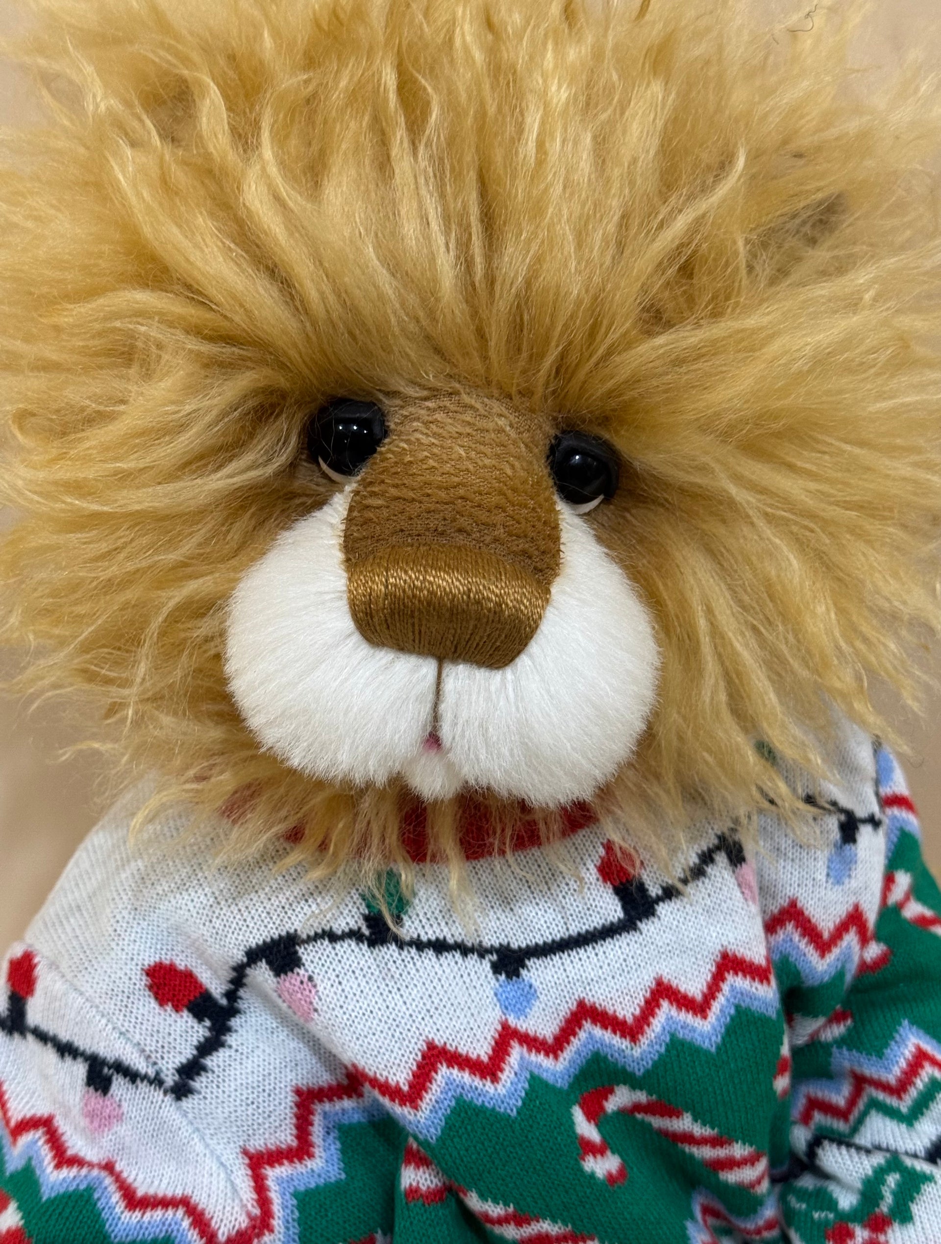 Frankincense Flurry - 22" Christmas 2025 Artist Bear by Emma's Bears - OOAK