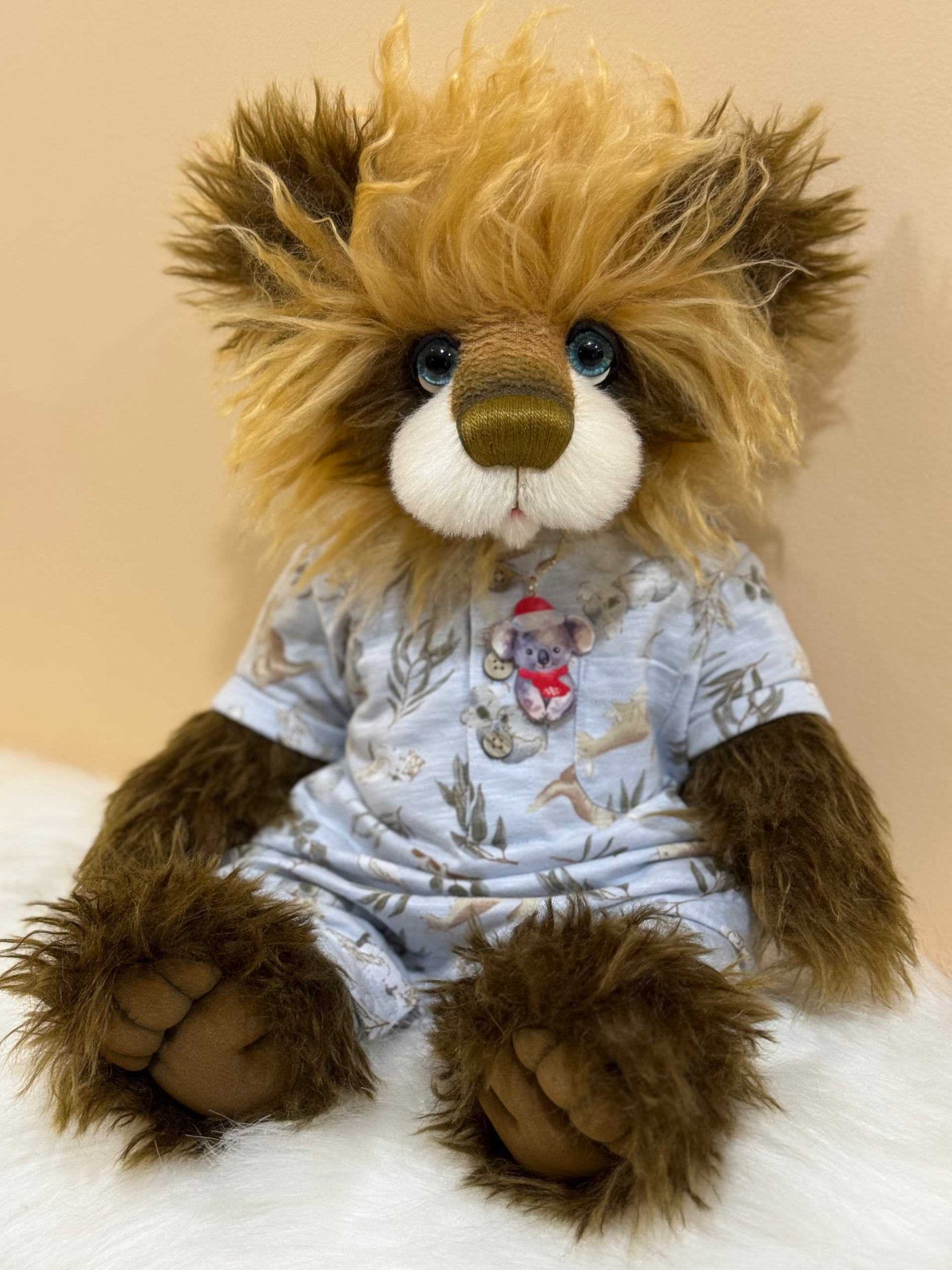 Christopher Crimble - 18" Christmas 2025 Artist Bear by Emma's Bears - OOAK