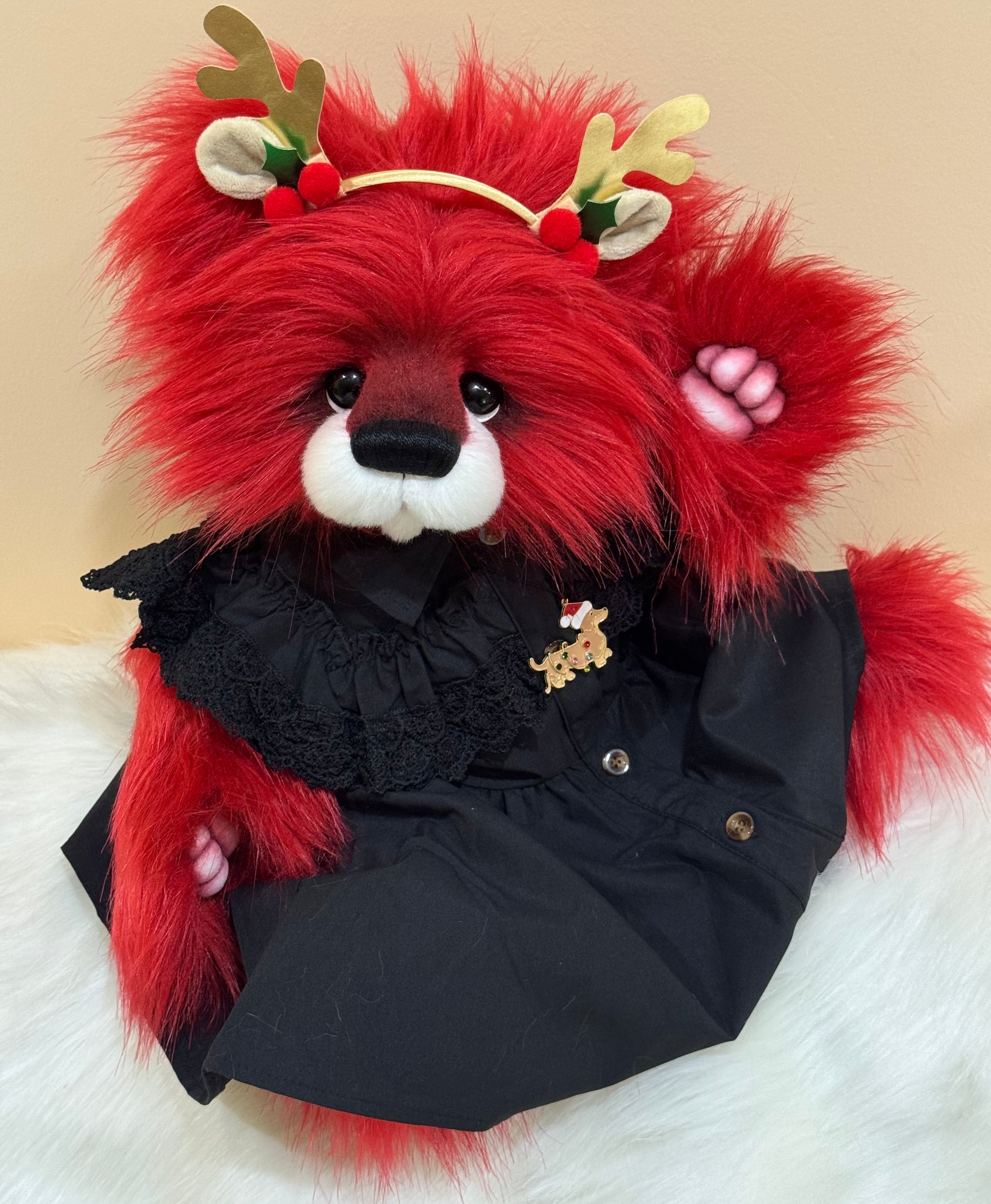 Natalia Ivy - 18" Christmas 2025 Artist Bear by Emma's Bears - OOAK
