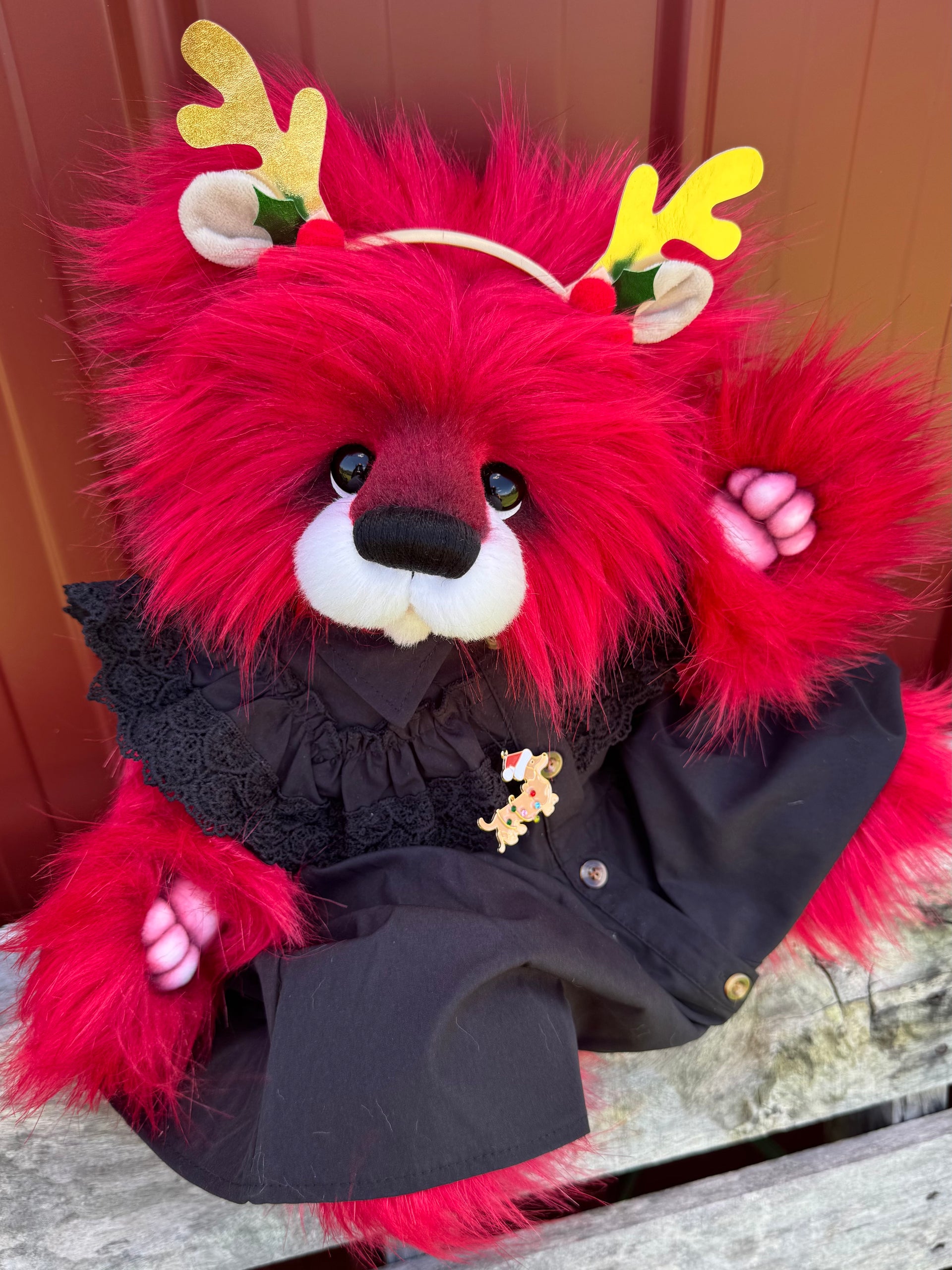 Natalia Ivy - 18" Christmas 2025 Artist Bear by Emma's Bears - OOAK