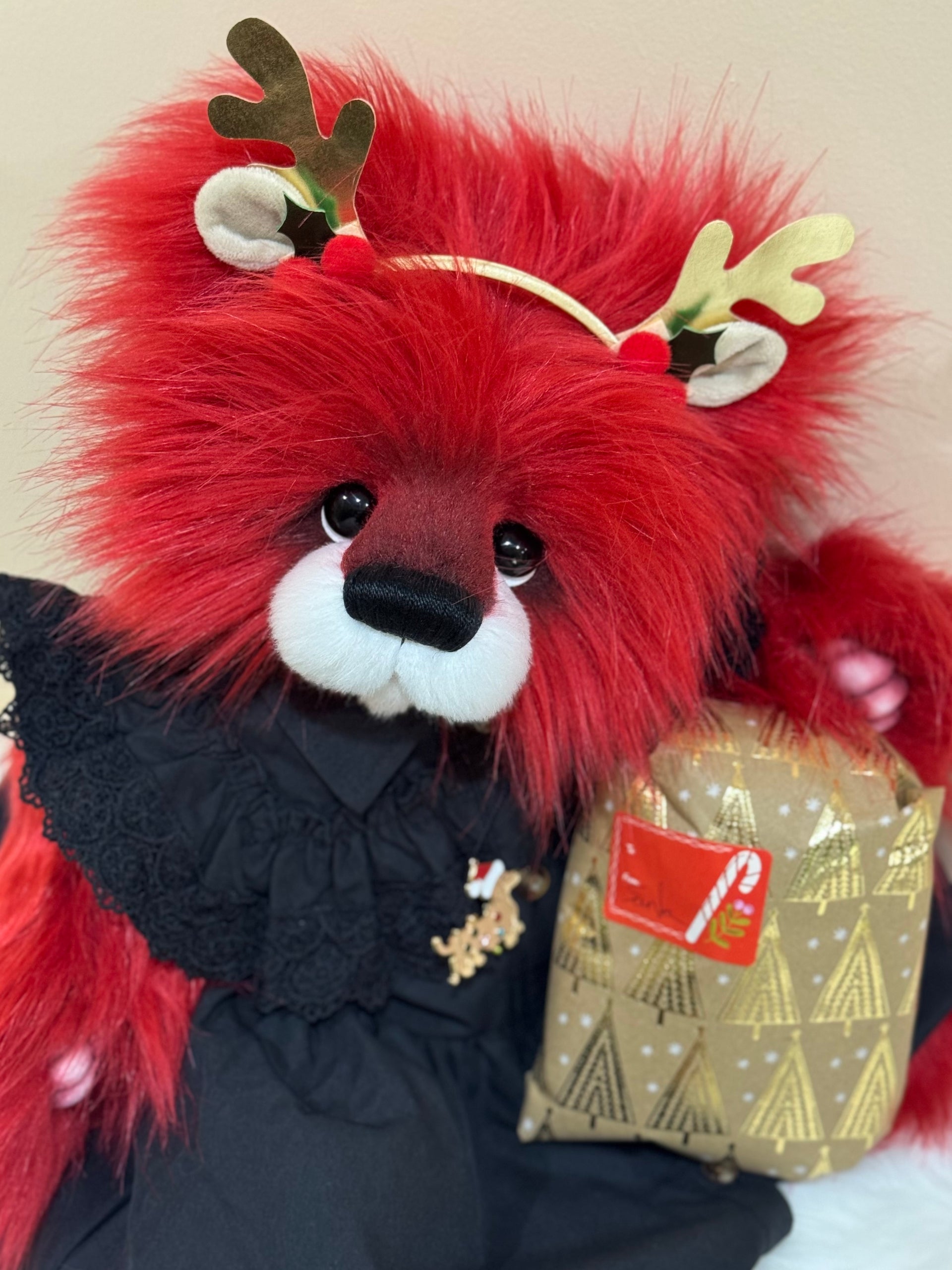 Natalia Ivy - 18" Christmas 2025 Artist Bear by Emma's Bears - OOAK