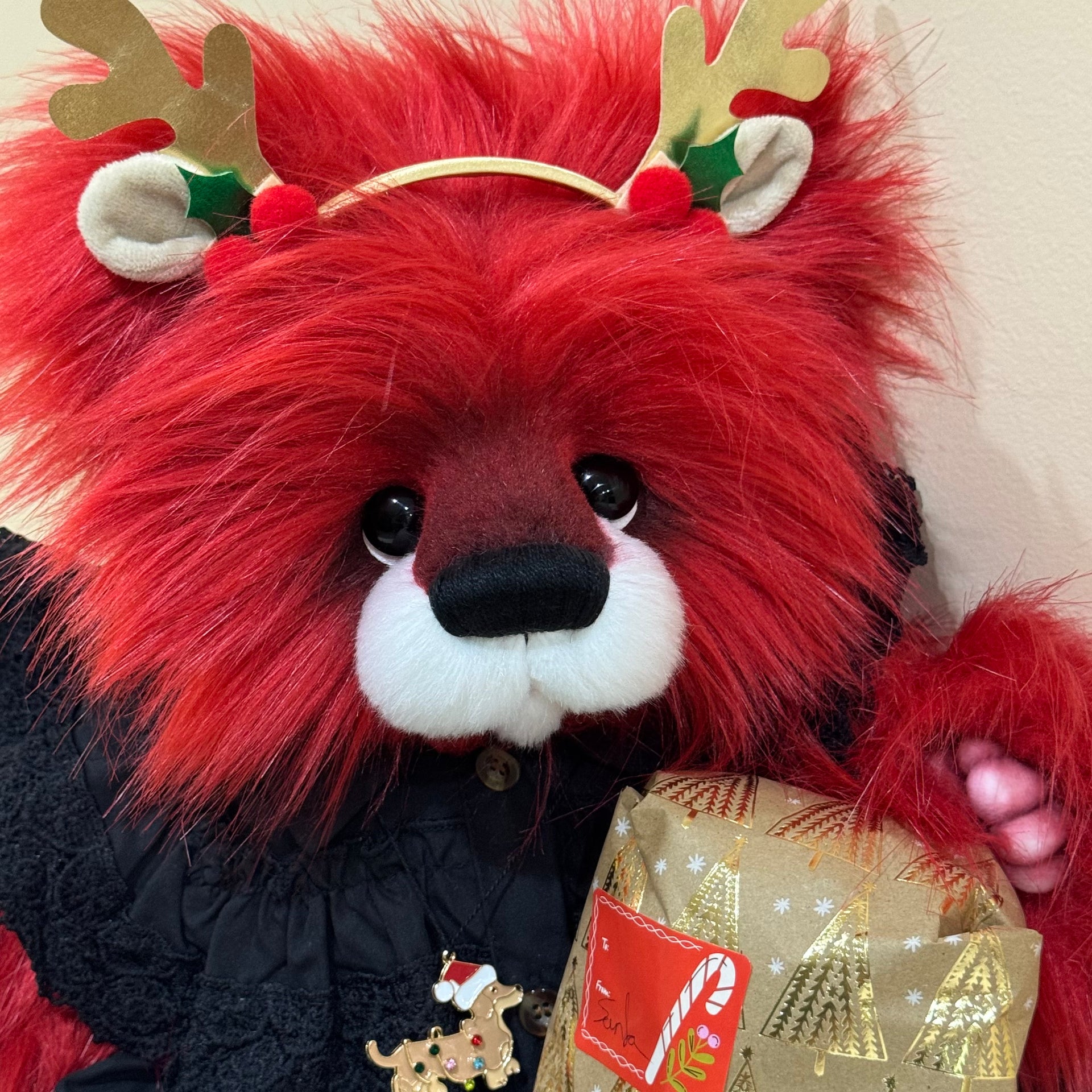 Natalia Ivy - 18" Christmas 2025 Artist Bear by Emma's Bears - OOAK