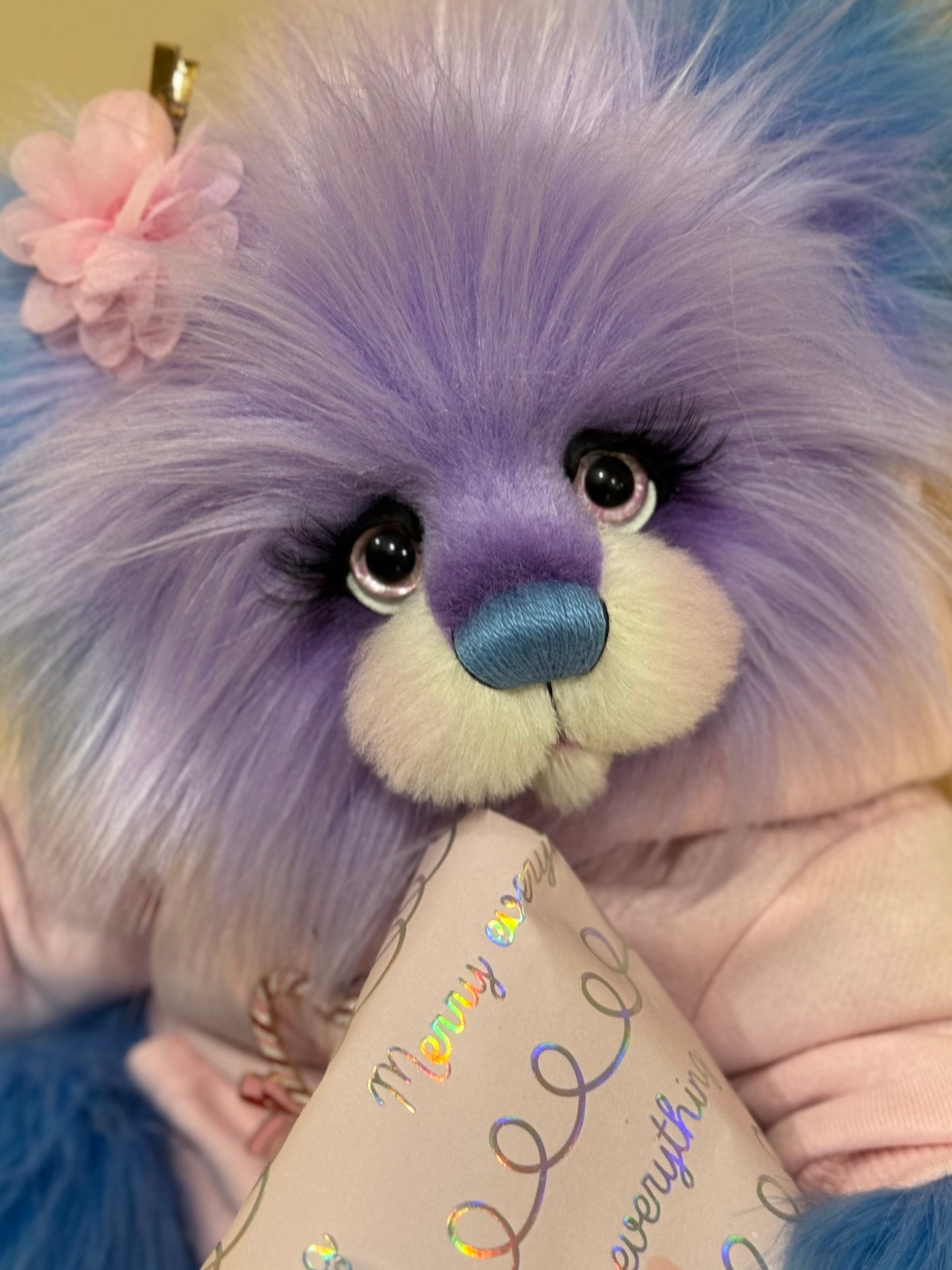 Jolly Holly - 15" Christmas 2025 Artist Bear by Emma's Bears - OOAK