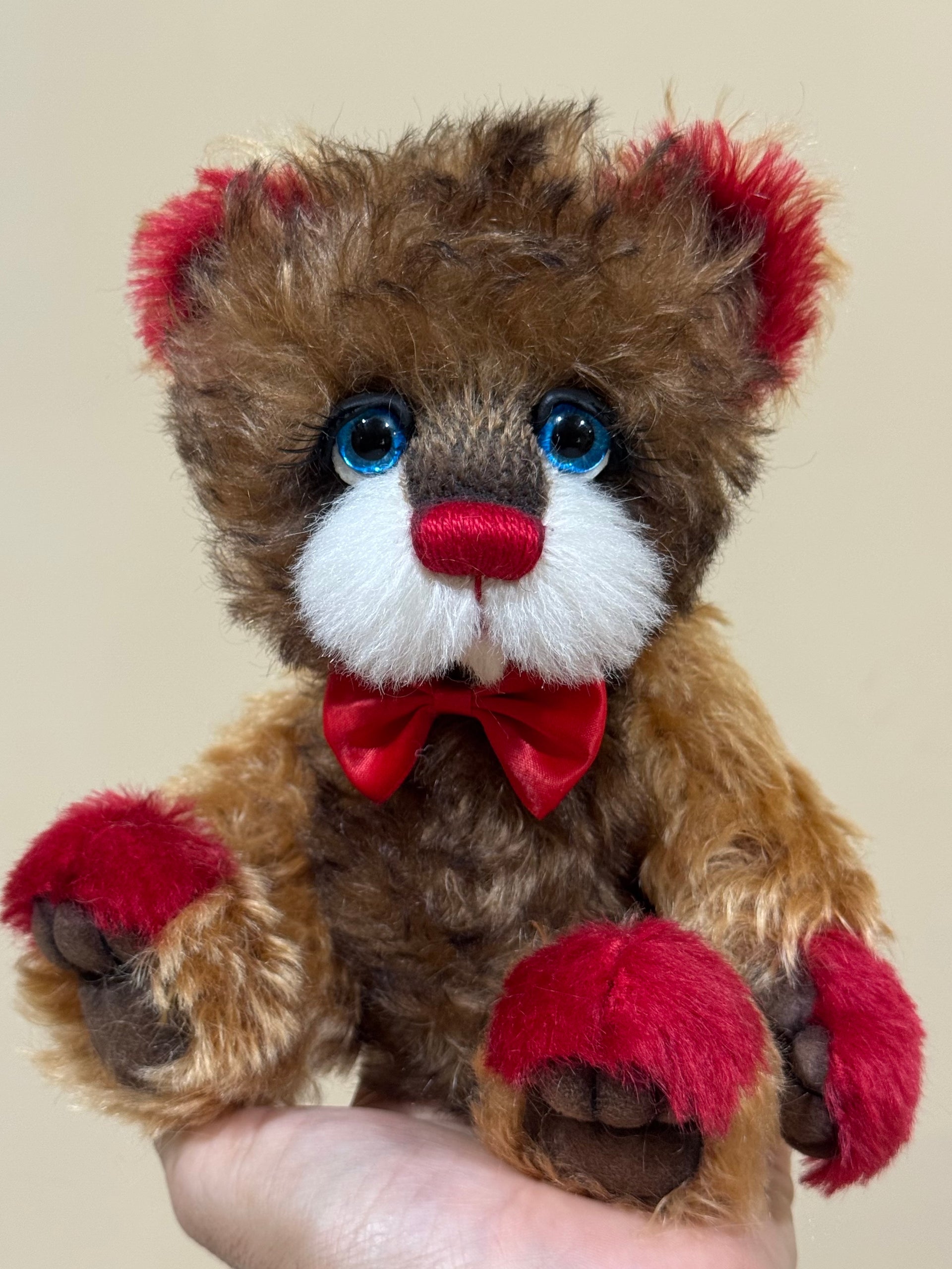 Astro Lark - 9" Mohair Artist Bear by Emma's Bears - OOAK