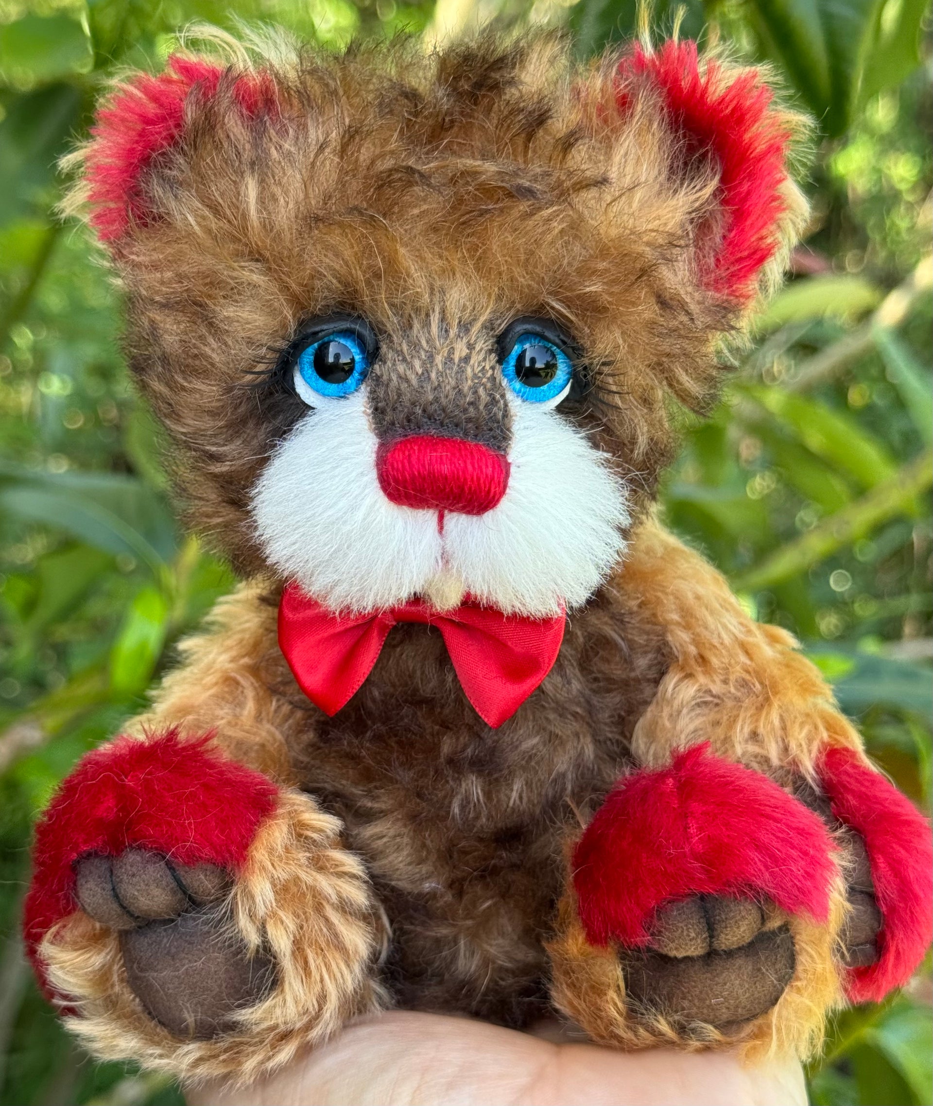 Astro Lark - 9" Mohair Artist Bear by Emma's Bears - OOAK