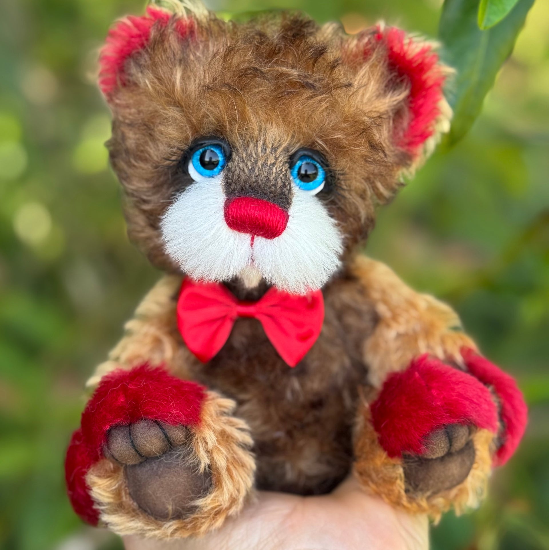 Astro Lark - 9" Mohair Artist Bear by Emma's Bears - OOAK