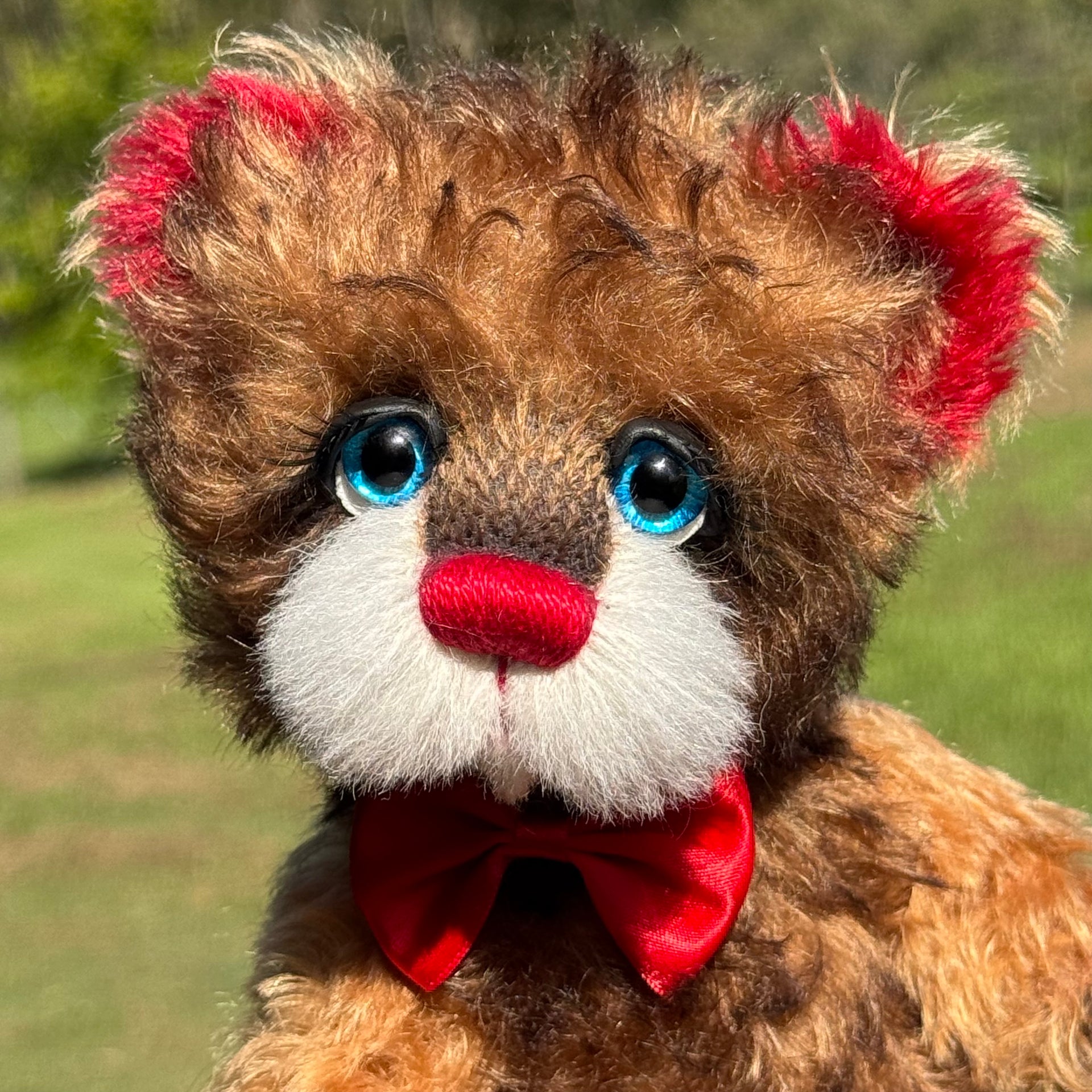 Astro Lark - 9" Mohair Artist Bear by Emma's Bears - OOAK