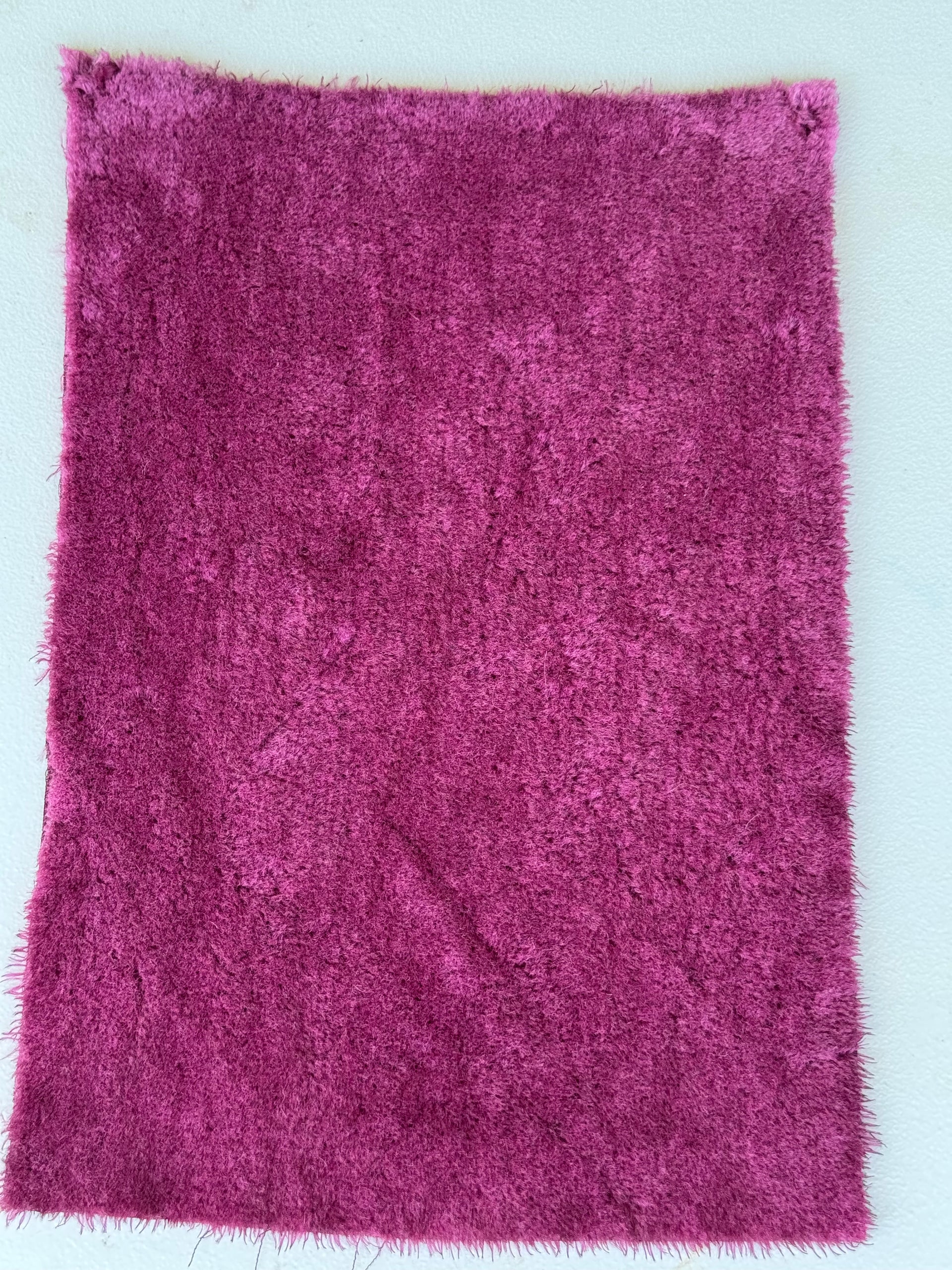 10mm Alpaca  - Hand Dyed Plum - Fat 1/8m  - DEC006