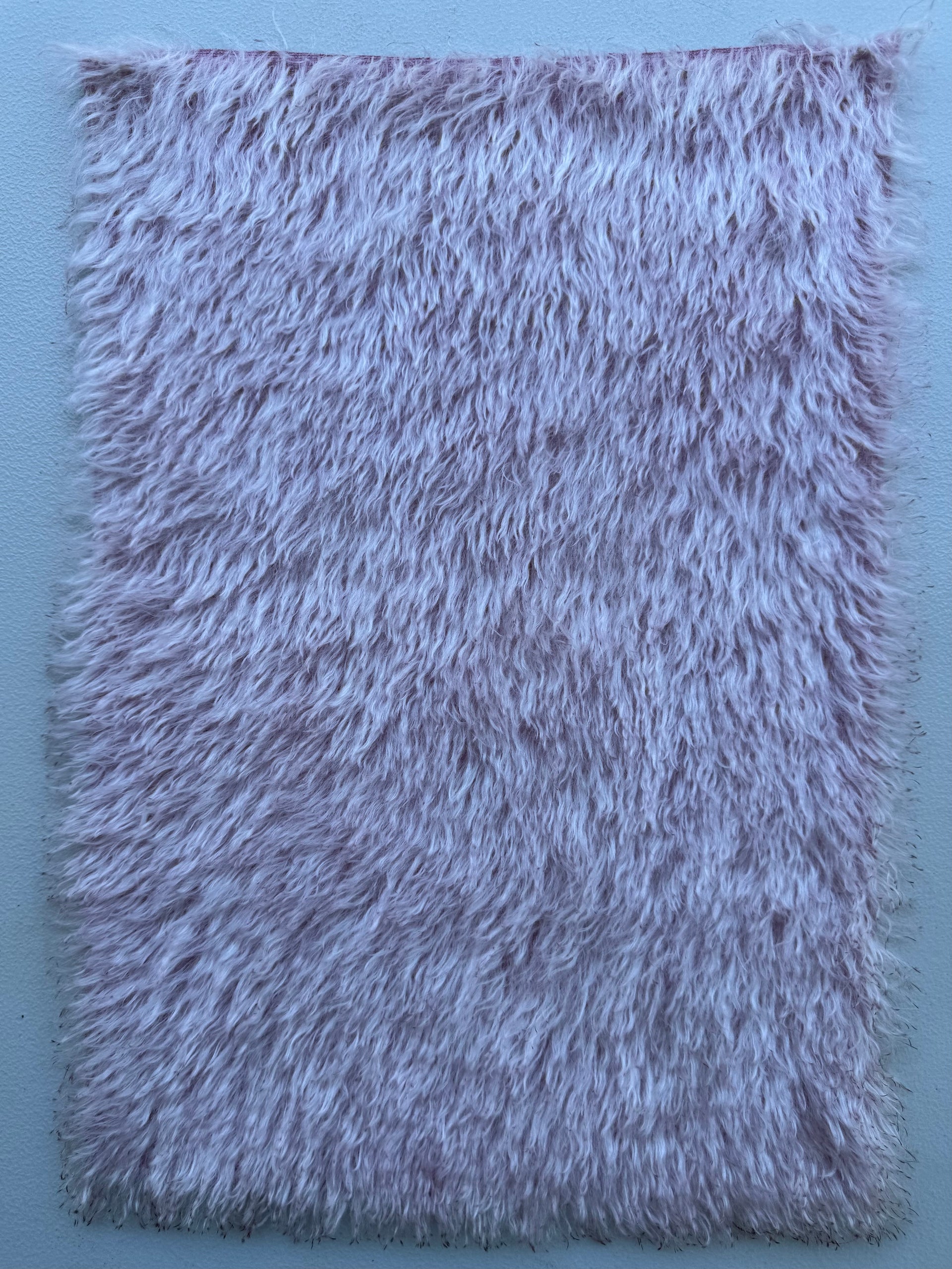 Sparse 22mm Mohair - Hand Dyed Mushroom Pink - Fat 1/8m - DEC024