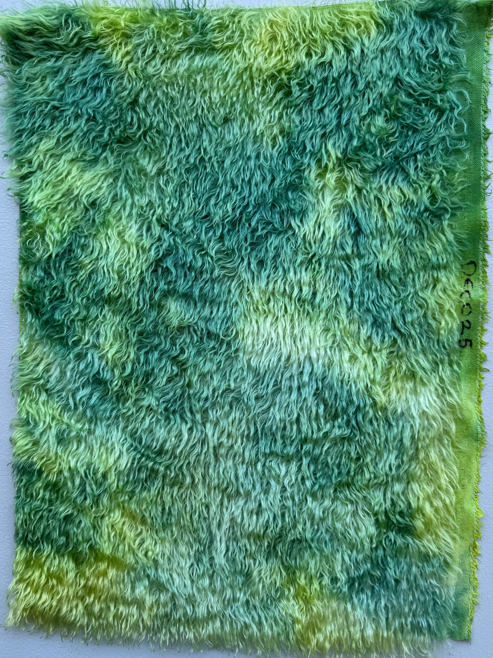 Sparse 22mm Mohair - Hand Dyed New Growth Batik - Fat 1/8m - DEC025