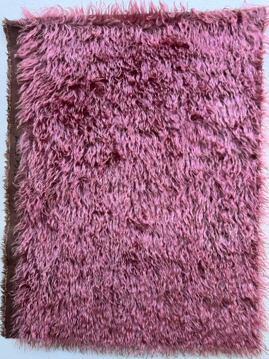 Sparse 22mm Mohair - Hand Dyed Chocolate Plum - Fat 1/8m - DEC027