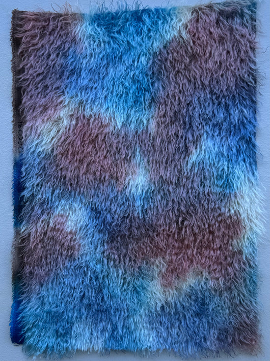 Sparse 22mm Mohair - Hand Dyed Chocolate Blueberries - Fat 1/8m - DEC031