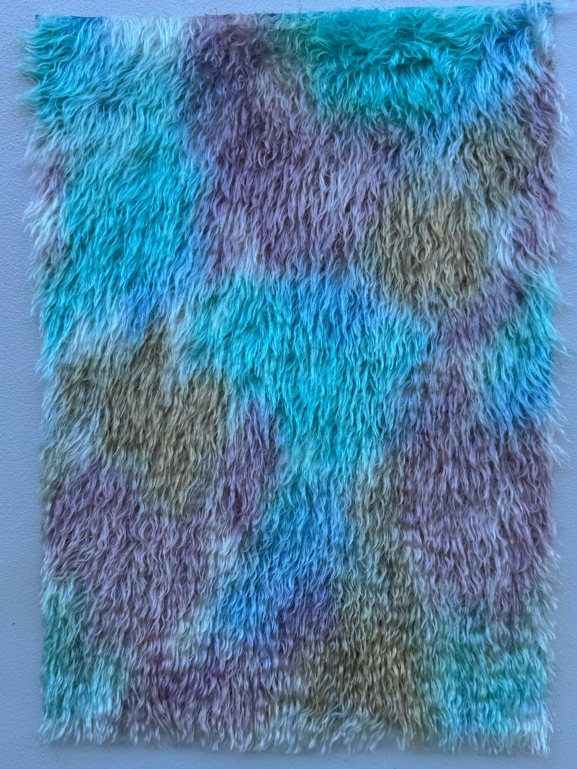 Sparse 22mm Mohair - Hand Dyed Fairy Garden - Fat 1/8m - DEC034