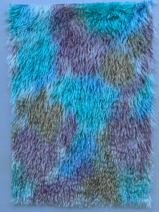 Sparse 22mm Mohair - Hand Dyed Fairy Garden - Fat 1/8m - DEC034