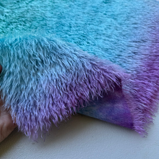 Sparse 22mm Mohair - Hand Dyed Evening Breeze - Fat 1/4m - DEC044