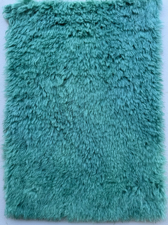 Long Alpaca - Hand Dyed Forest Green - Fat 1/8m - DEC051