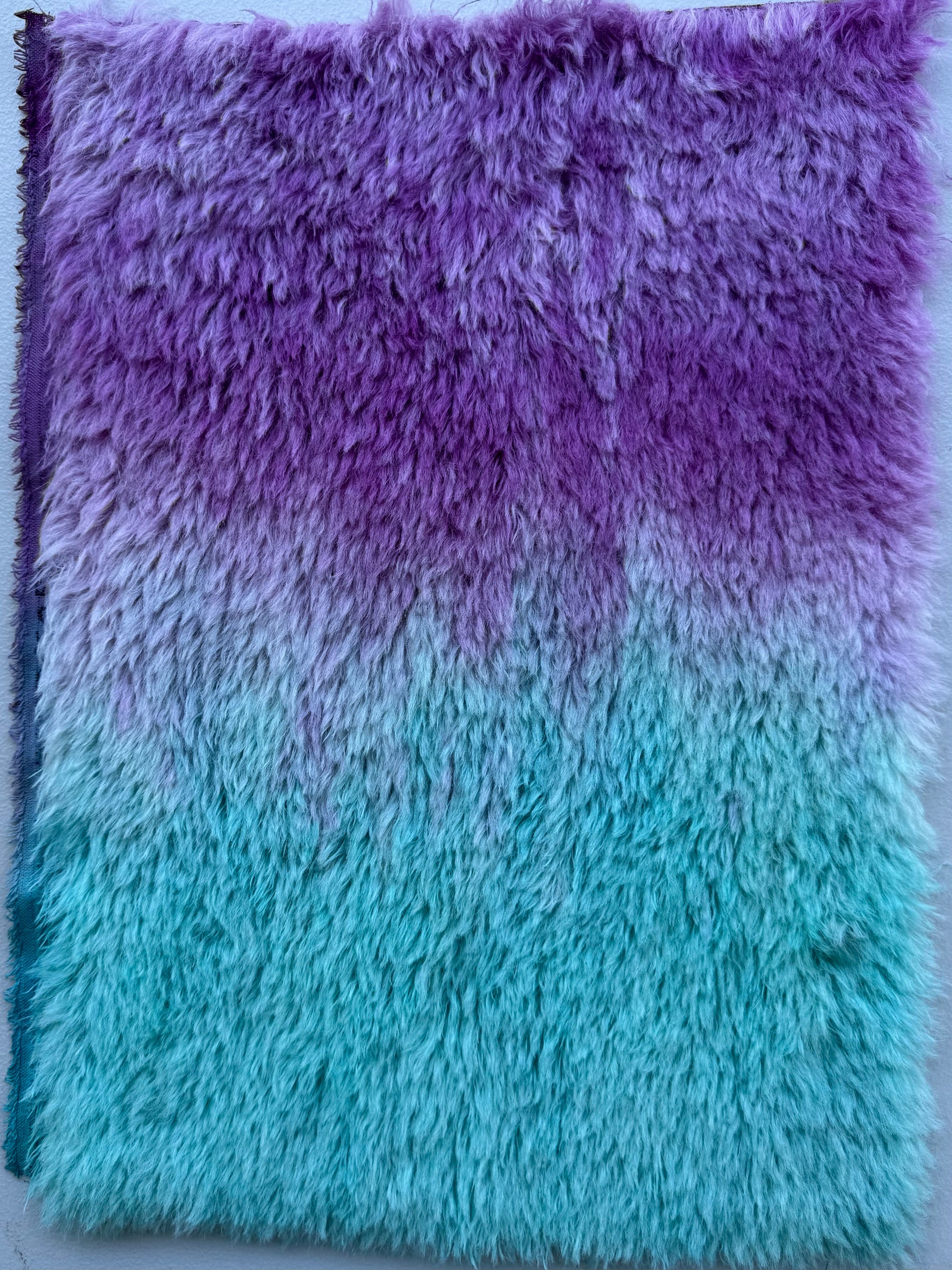 Long Alpaca - Hand Dyed Moody Morning - Fat 1/8m - DEC055