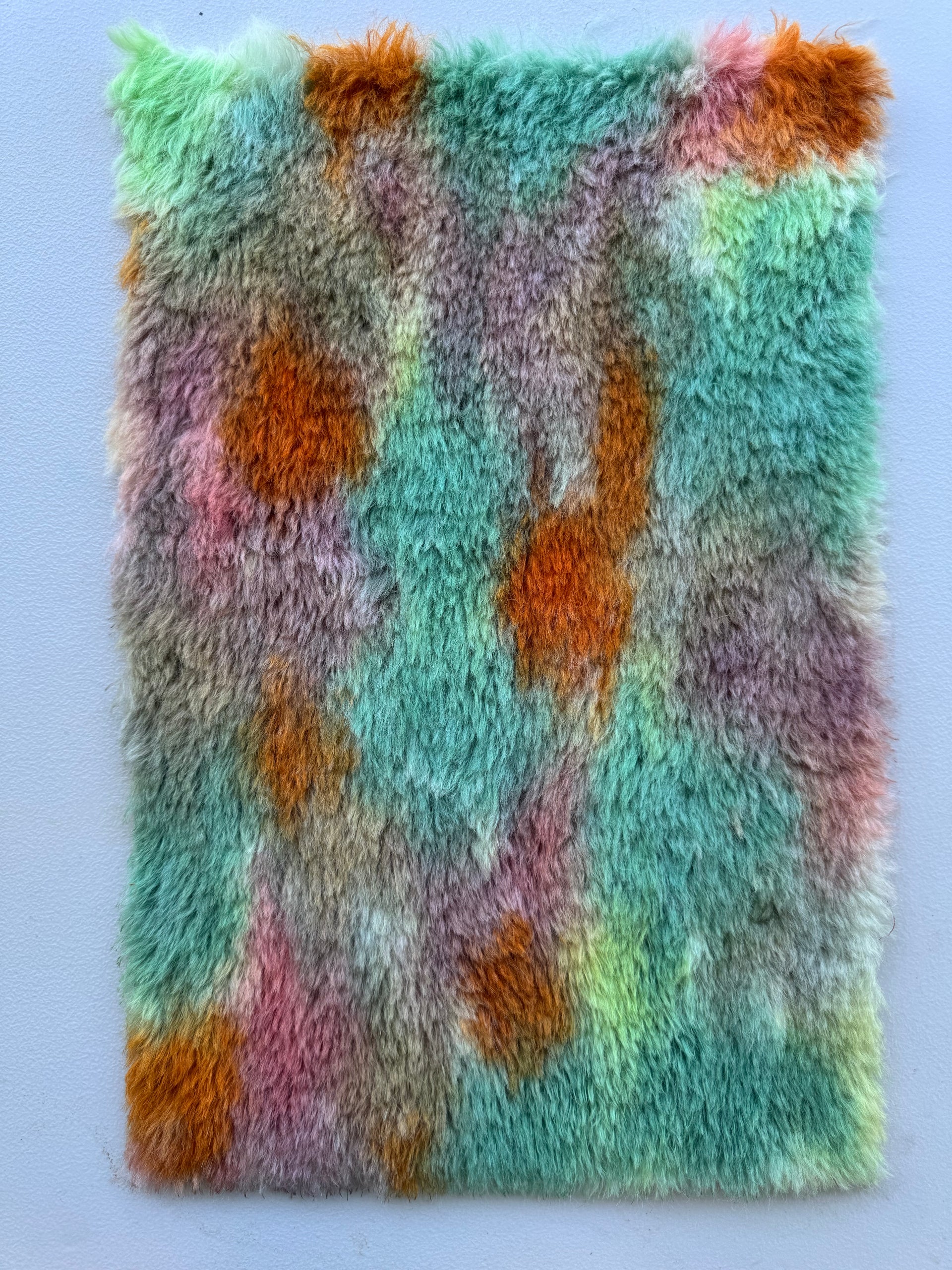 Long Alpaca - Hand Dyed Cottage Garden - Fat 1/8m - DEC056