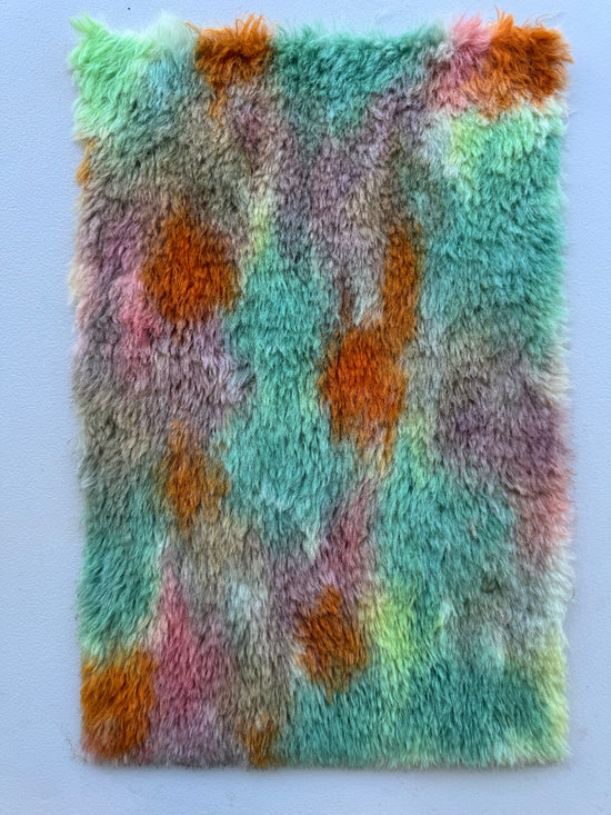 Long Alpaca - Hand Dyed Cottage Garden - Fat 1/8m - DEC056