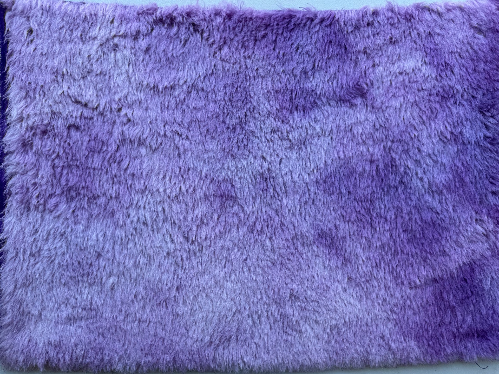 Long Alpaca - Hand Dyed Amethyst Batik - Fat 1/4m - DEC058