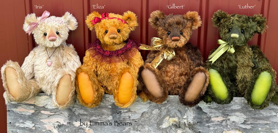Gilbert - 17" mohair artist bear by Emma's Bears  - OOAK