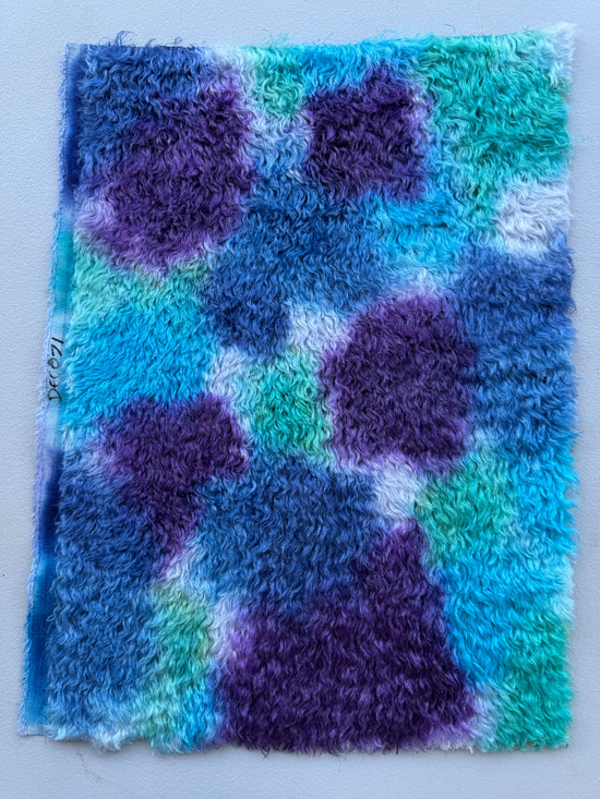 Crimped Mohair/Viscose - Hand Dyed Enchanted - Fat 1/8m - DEC071