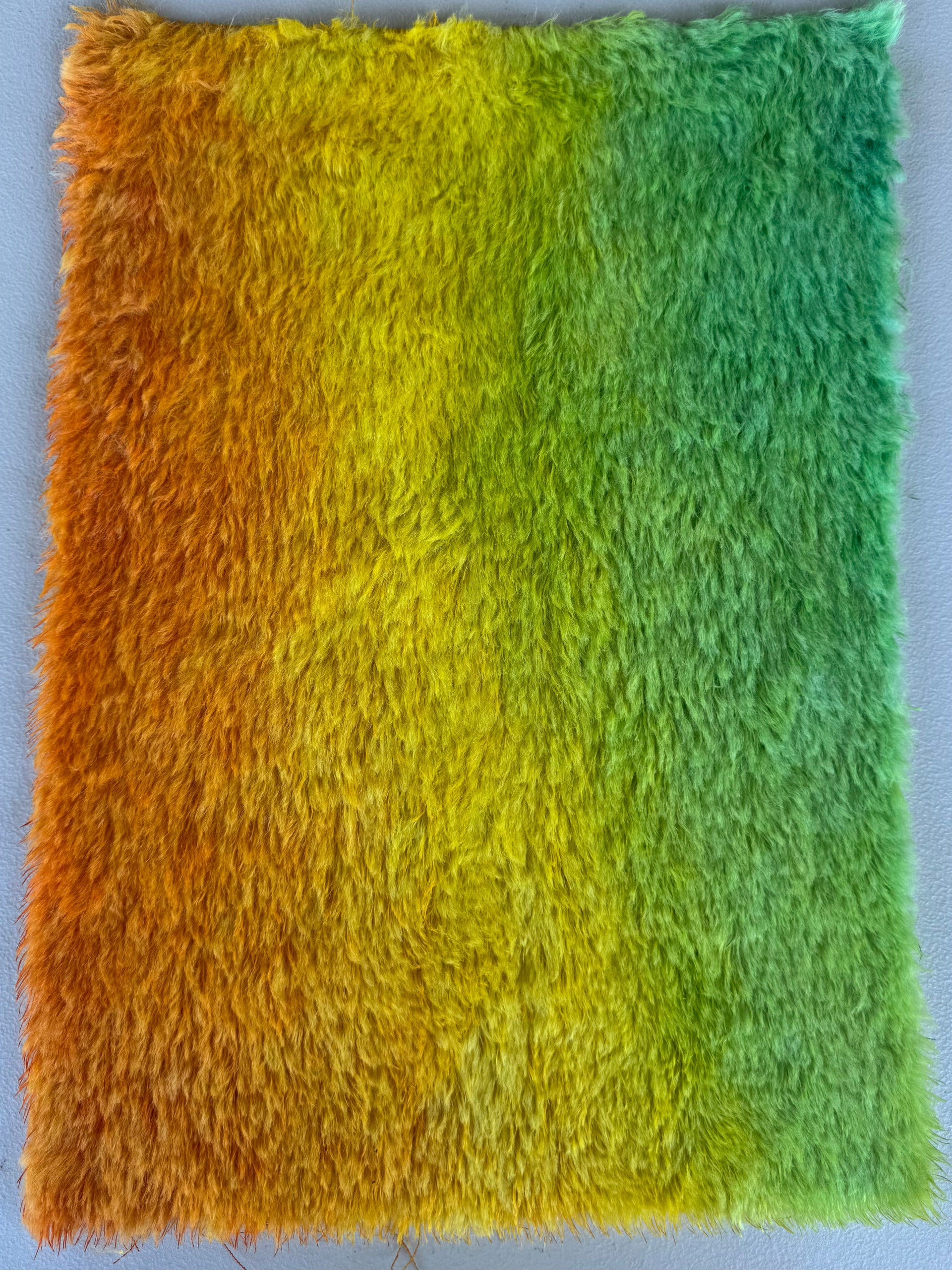 Medium Alpaca  - Hand Dyed Citrus Crush - Fat 1/8m - DEC082