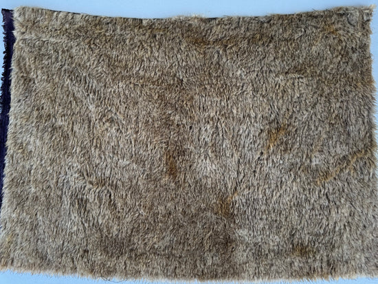 Medium Alpaca  - Hand Dyed Scorched Taupe Batik - Fat 1/4m - DEC087