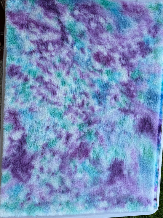 Medium Alpaca  - Hand Dyed Fairy Sprinkles - Fat 1/2m - DEC091